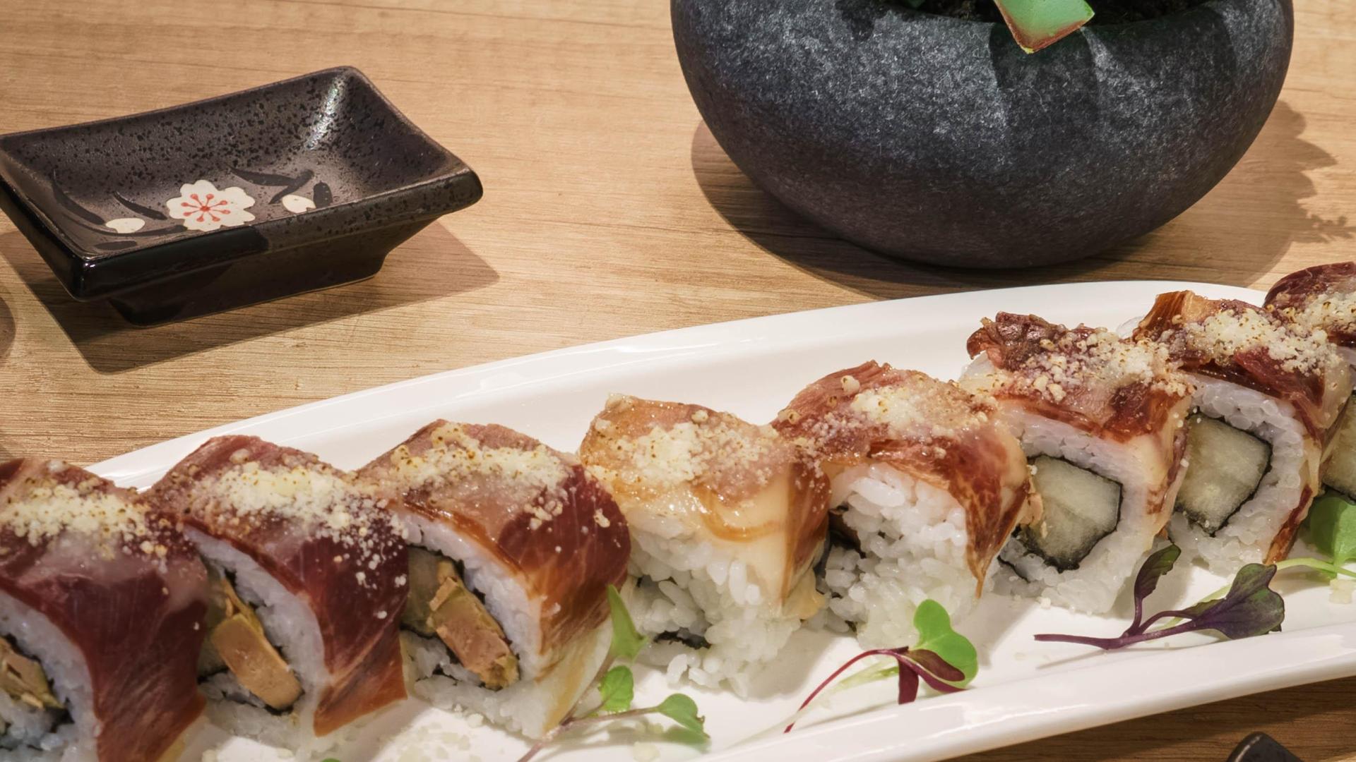 Las materias primas de primera calidad son lo más importante en el Sushi Sushi