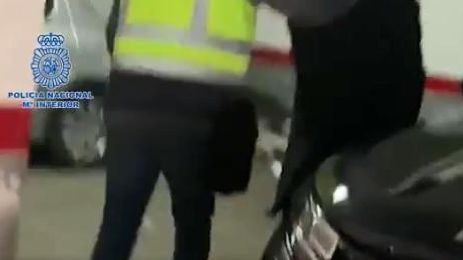 Una de las detenciones efectuadas por Policía Nacional