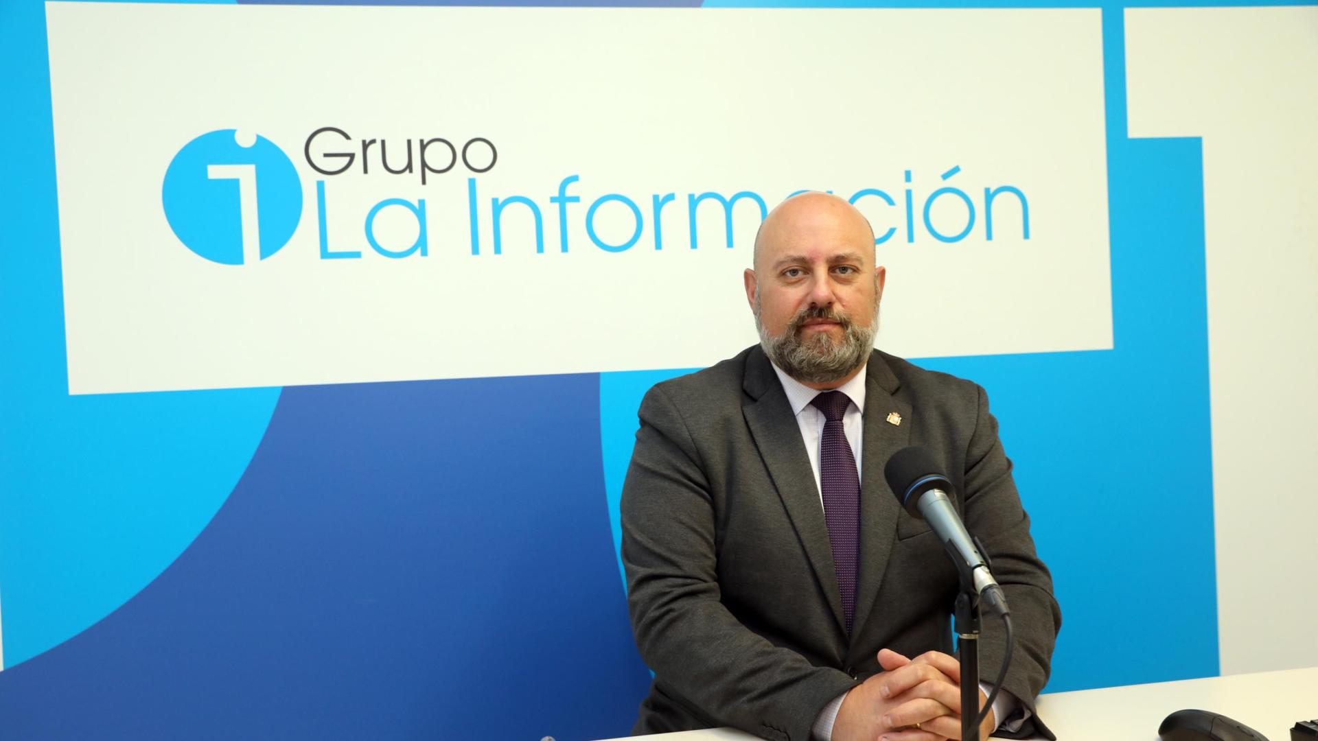 José Luis Arasti, durante su participación en el podcast Respuestas evasivas en Diario de Navarra