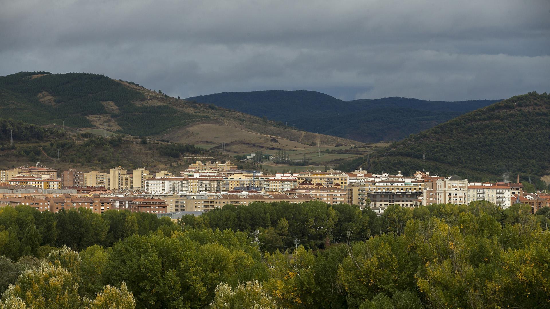 Tiempo otoñal en Pamplona