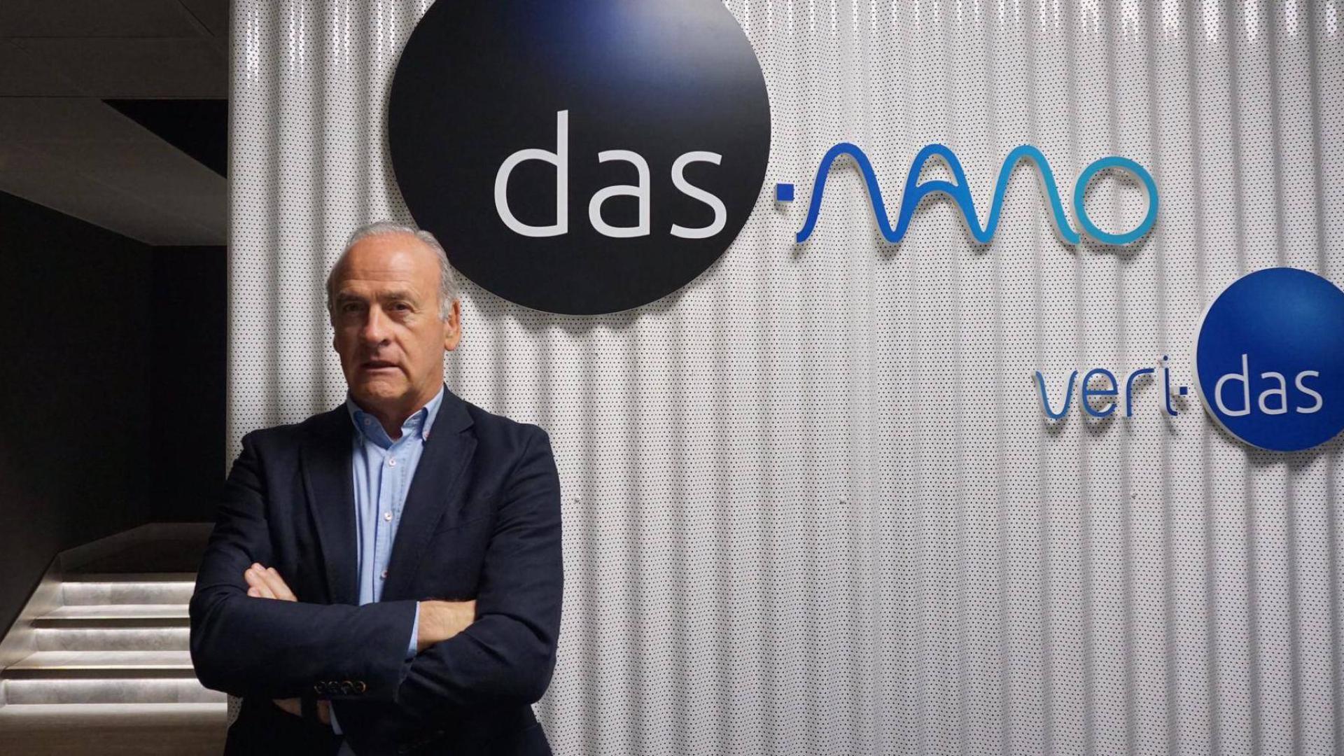 Esteban Morrás, presidente de Das-Nano, premio de la Cámara de Comercio