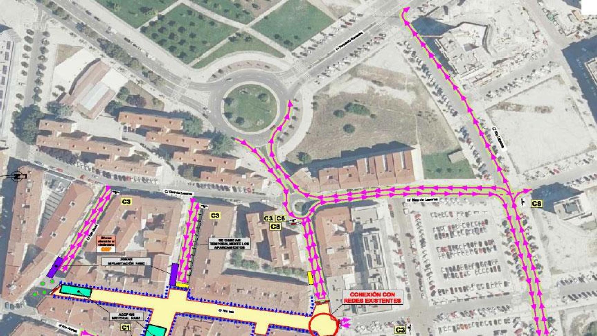 Alteraciones de tráfico en Pamplona