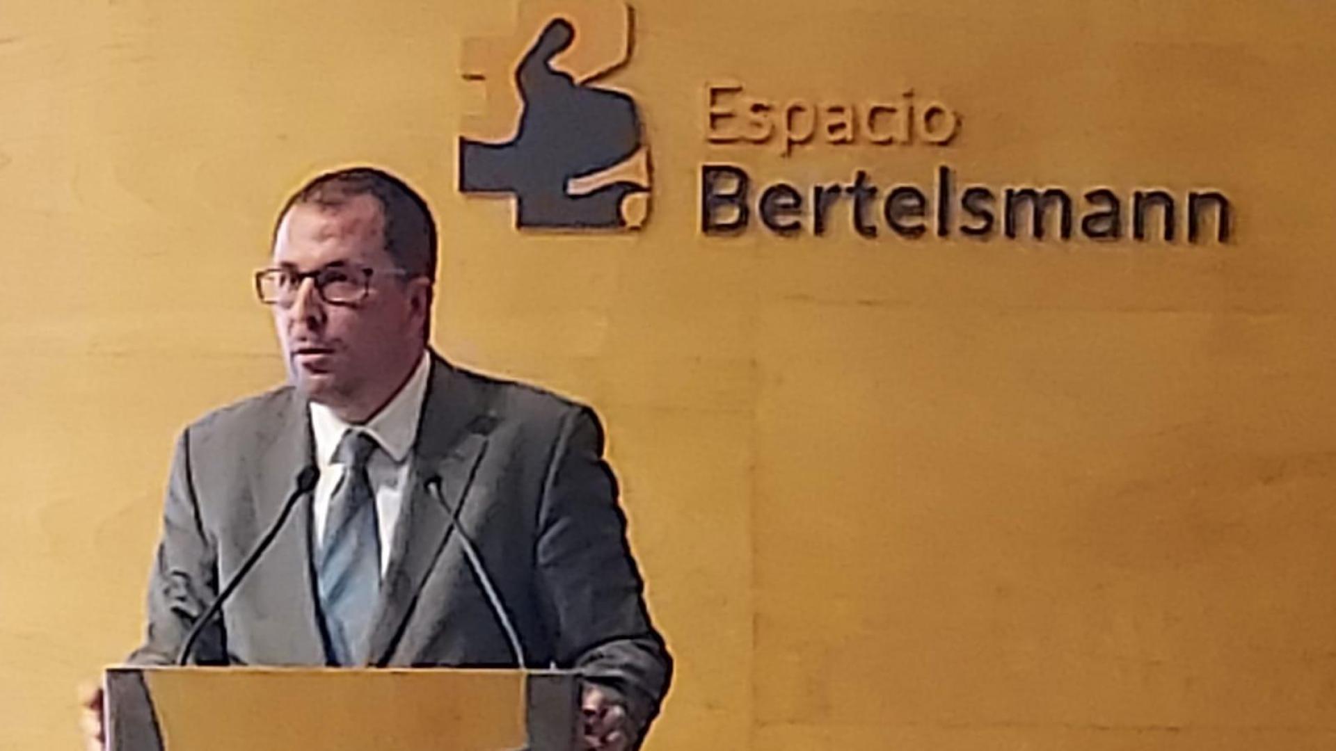 Raúl Blanco, secretario general de Industria y de la PYME del Ministerio de Industria, durante su intervención
