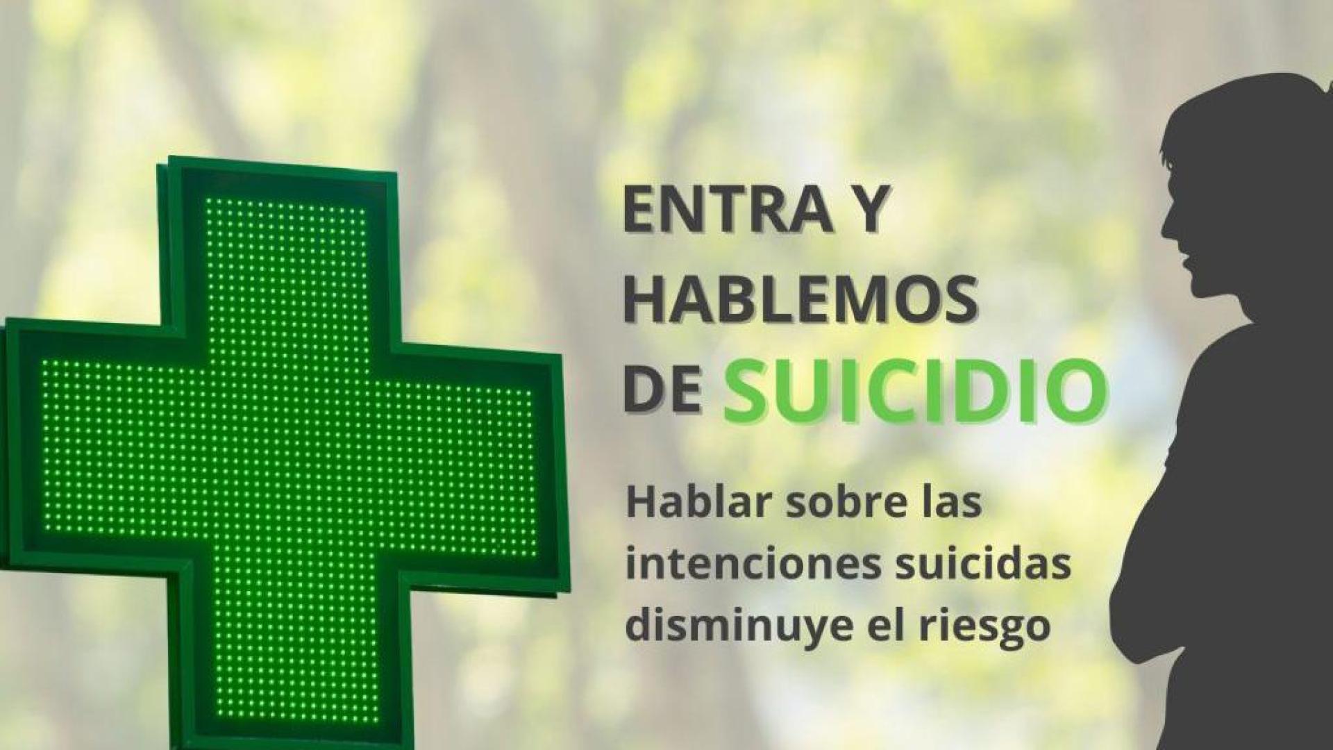 Campaña del Colegio Oficial de Farmacéuticos de Navarra para la prevención del suicidio