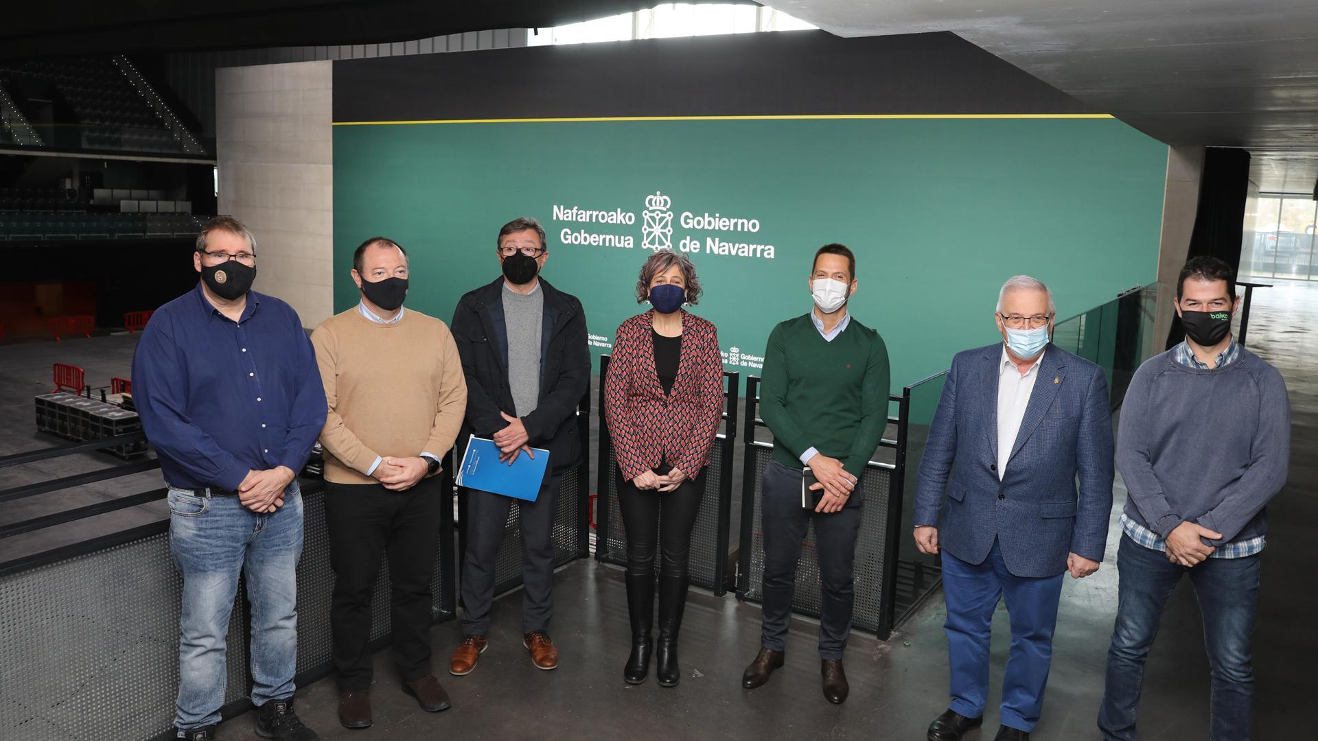 Javier Conde, Osés, Iñaxio Errandonea, Rebeca Esnaola, Moncho Urdiáin, Miguel Pozueta y Unai Iglesias