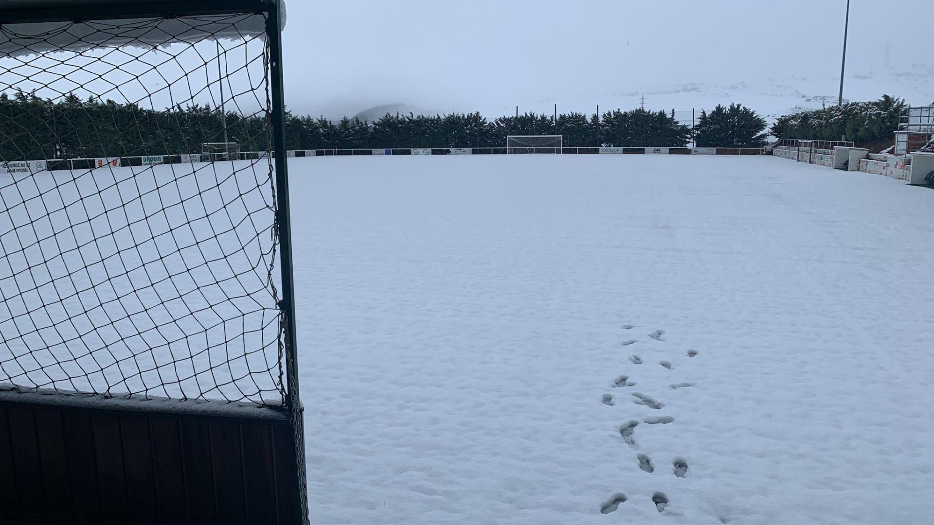 Estado del campo de fútbol