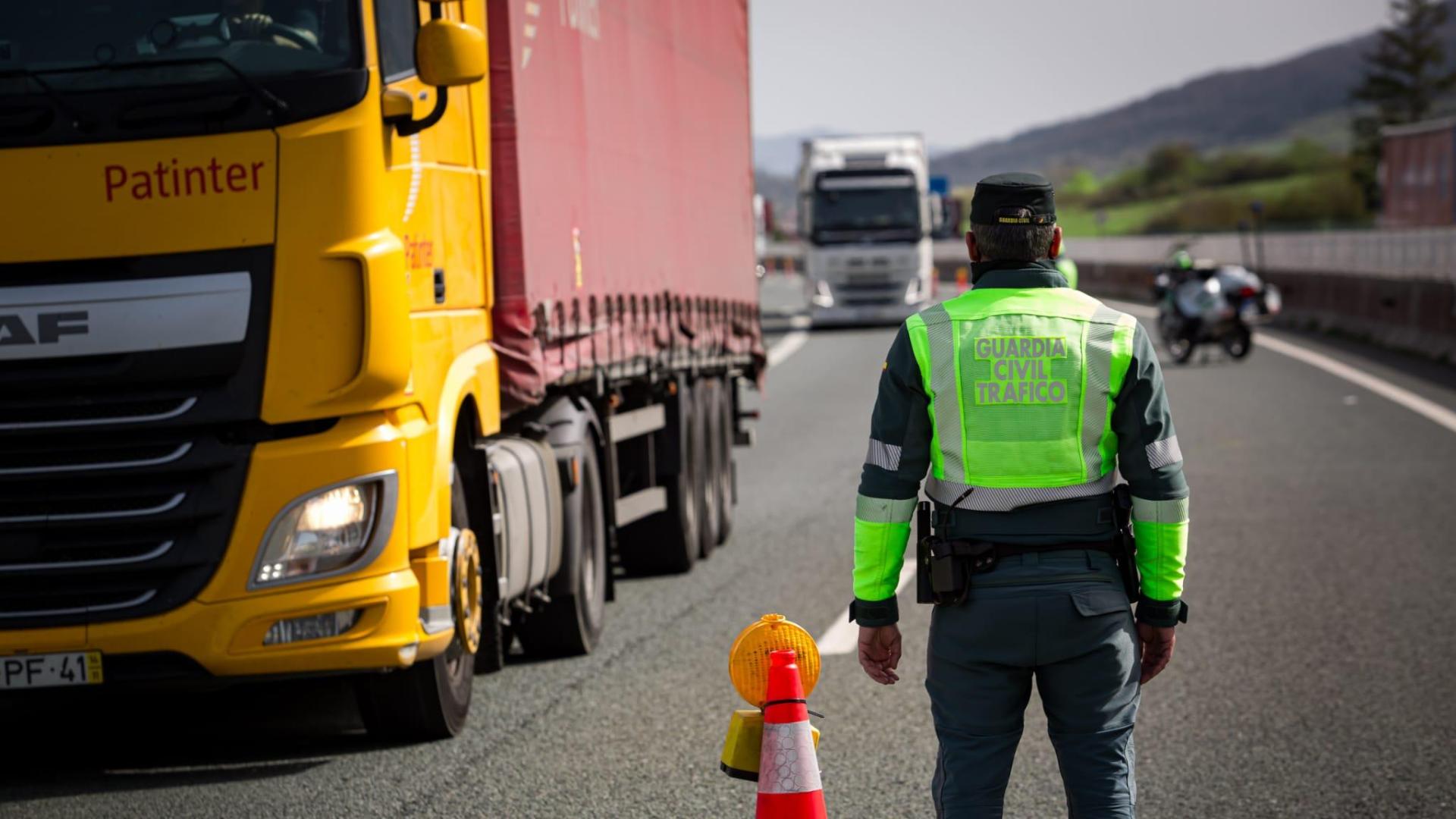 Un Guardia Civil de tráfico