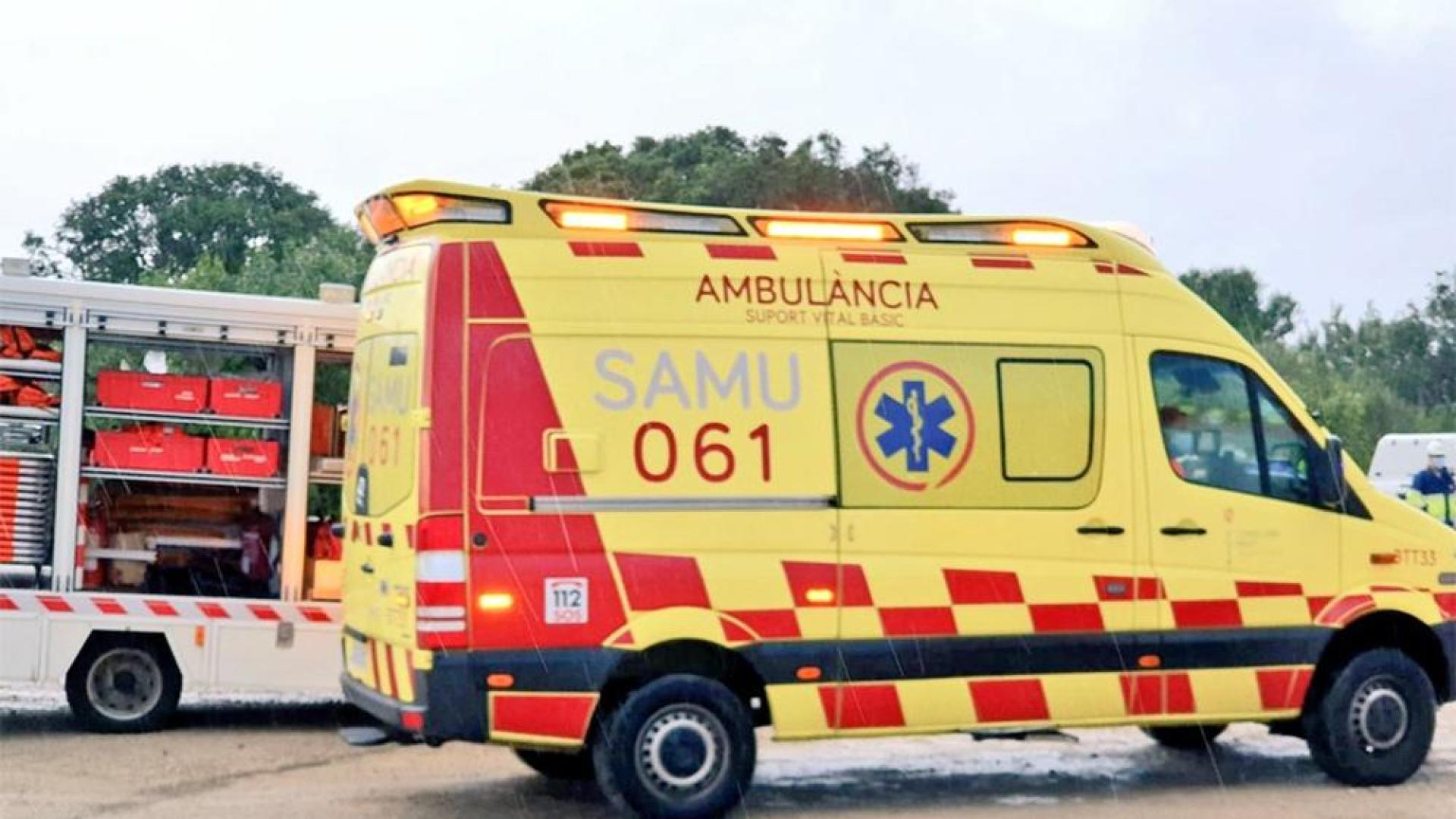 Ambulancia del SAMU de Mallorca