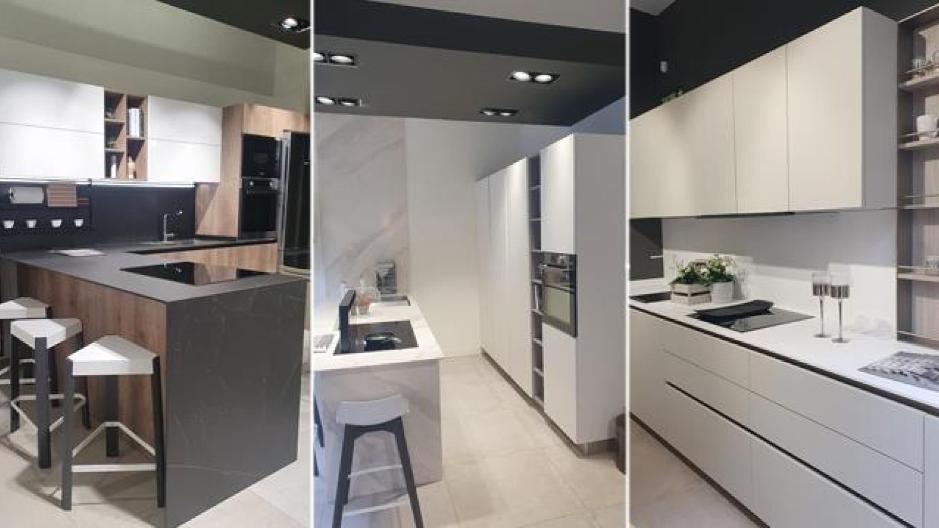 Tres de las cocinas de Casa Mía