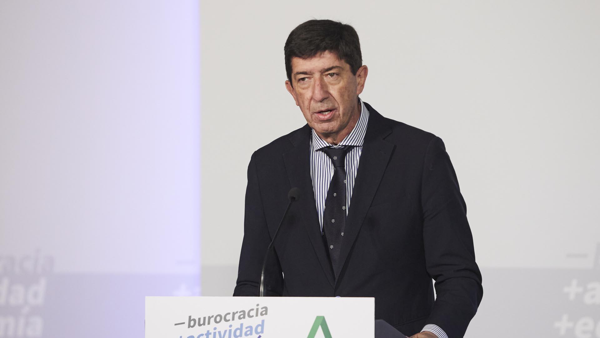 Juan Marín es vicepresidente de la Junta de Andalucía y coordinador autonómico de Ciudadanos en Andalucía