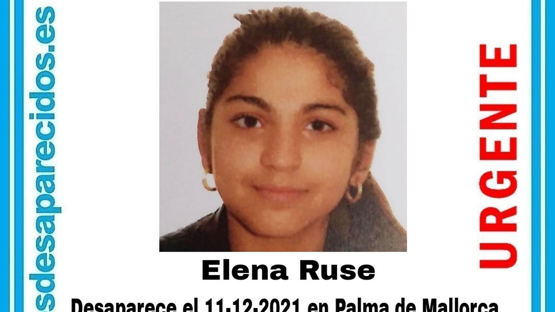 Imagen de la chica desaparecida