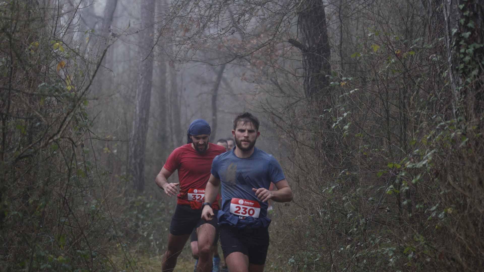 Fotos de la Sansilbestrail Esteribar./J.J. Imbuluzqueta