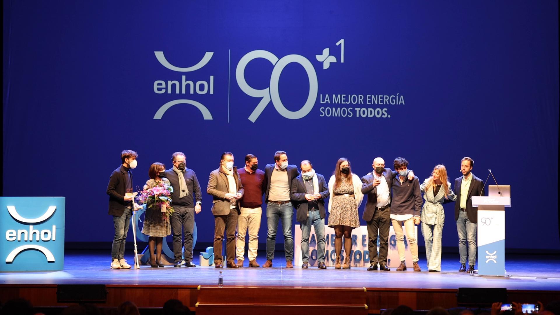 Grupo Enhol en el evento de su 91 aniversario