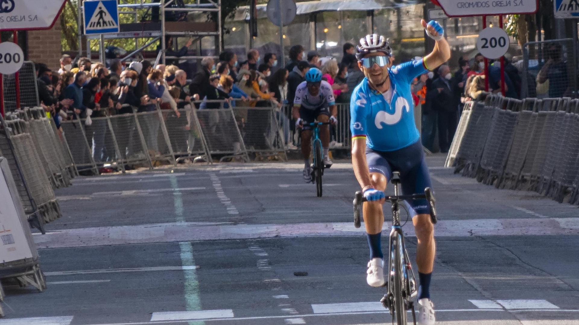 Alejandro Valverde se impuso el año pasado en el Gran Premio Miguel Induráin.