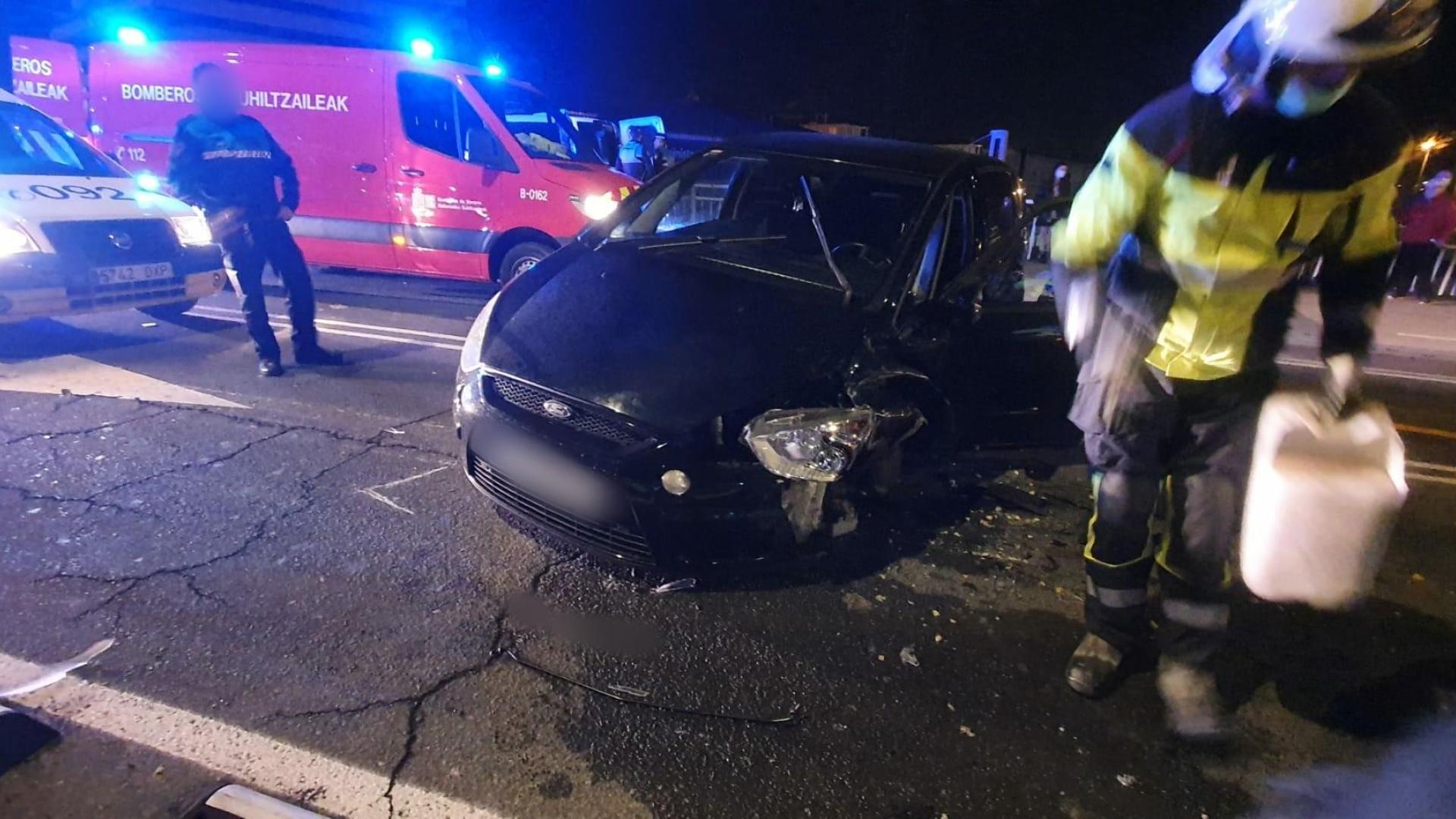 Estado en el que ha quedado el vehículo tras el accidente