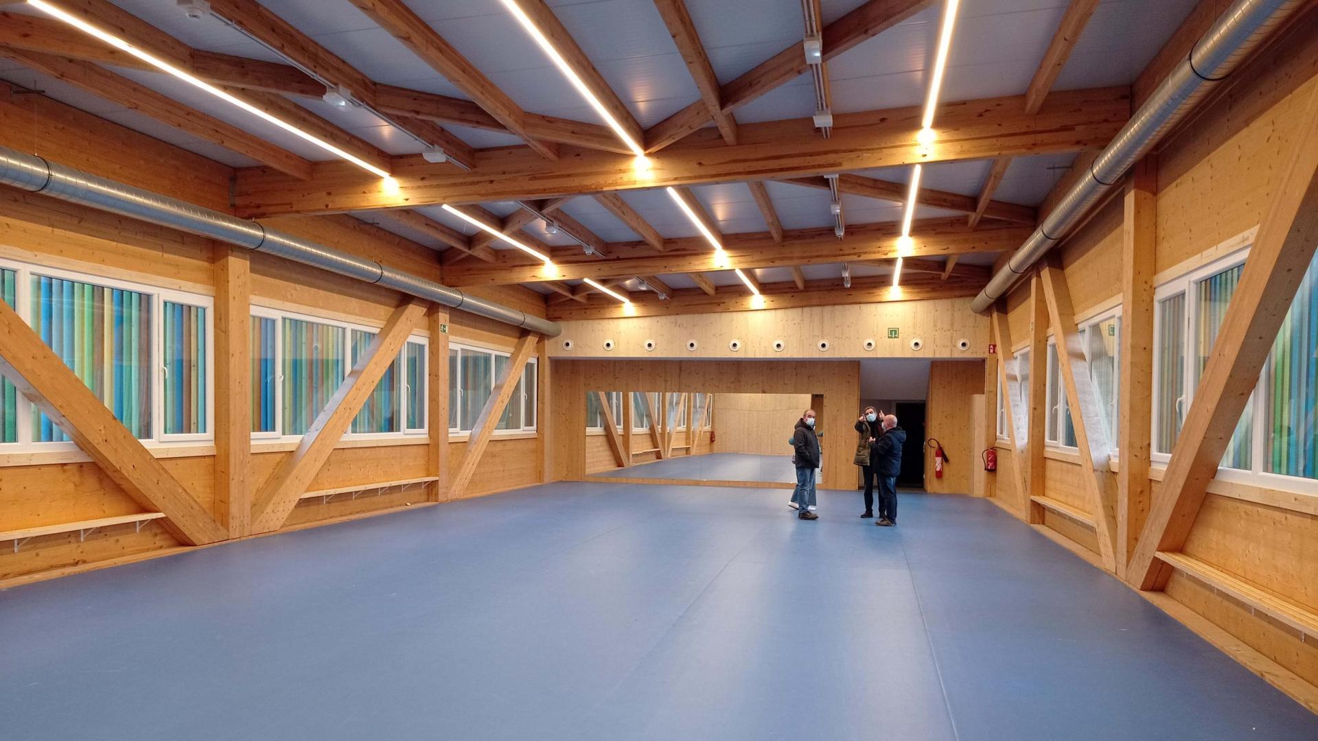 El C.P. San Francisco estrena gimnasio renovado a la vuelta de las vacaciones de Navidad