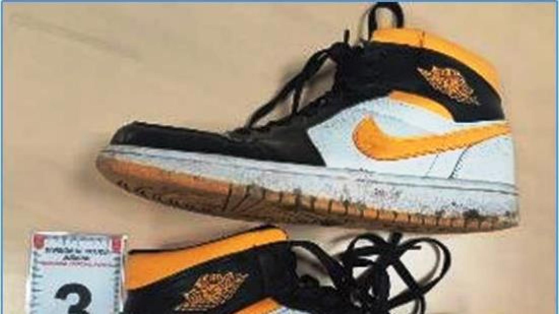 Zapatillas robadas intervenidas a uno de los detenidos