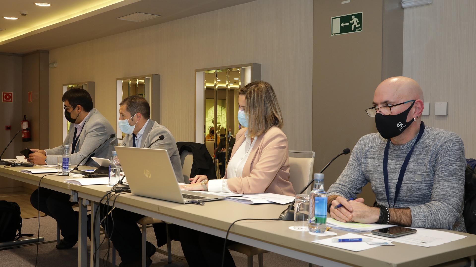 Representantes de la FNMC, en la última asamblea
