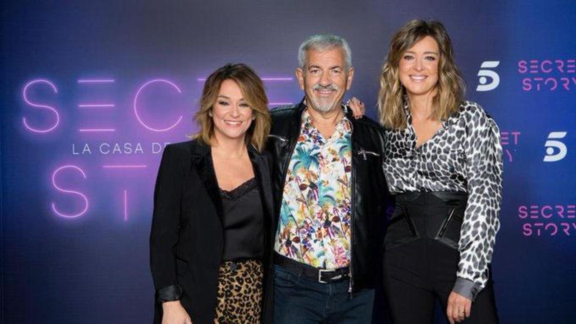 Toñi Moreno, Carlos Sobera y Sandra Barneda estarán al frente del nuevo 'Secret Story'