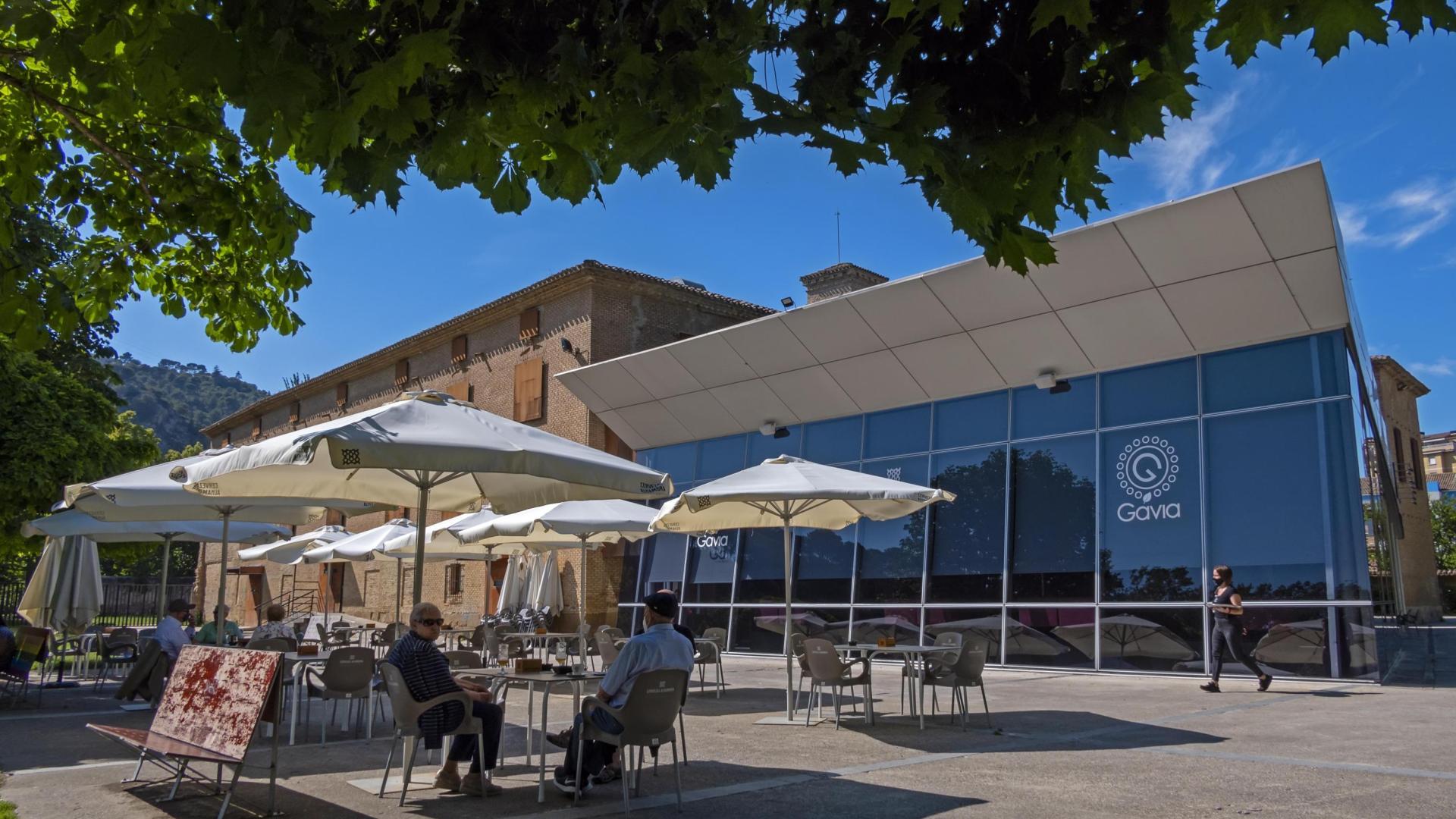 Exterior del establecimiento Gavia Los Llanos en una imagen de su terraza el pasado verano