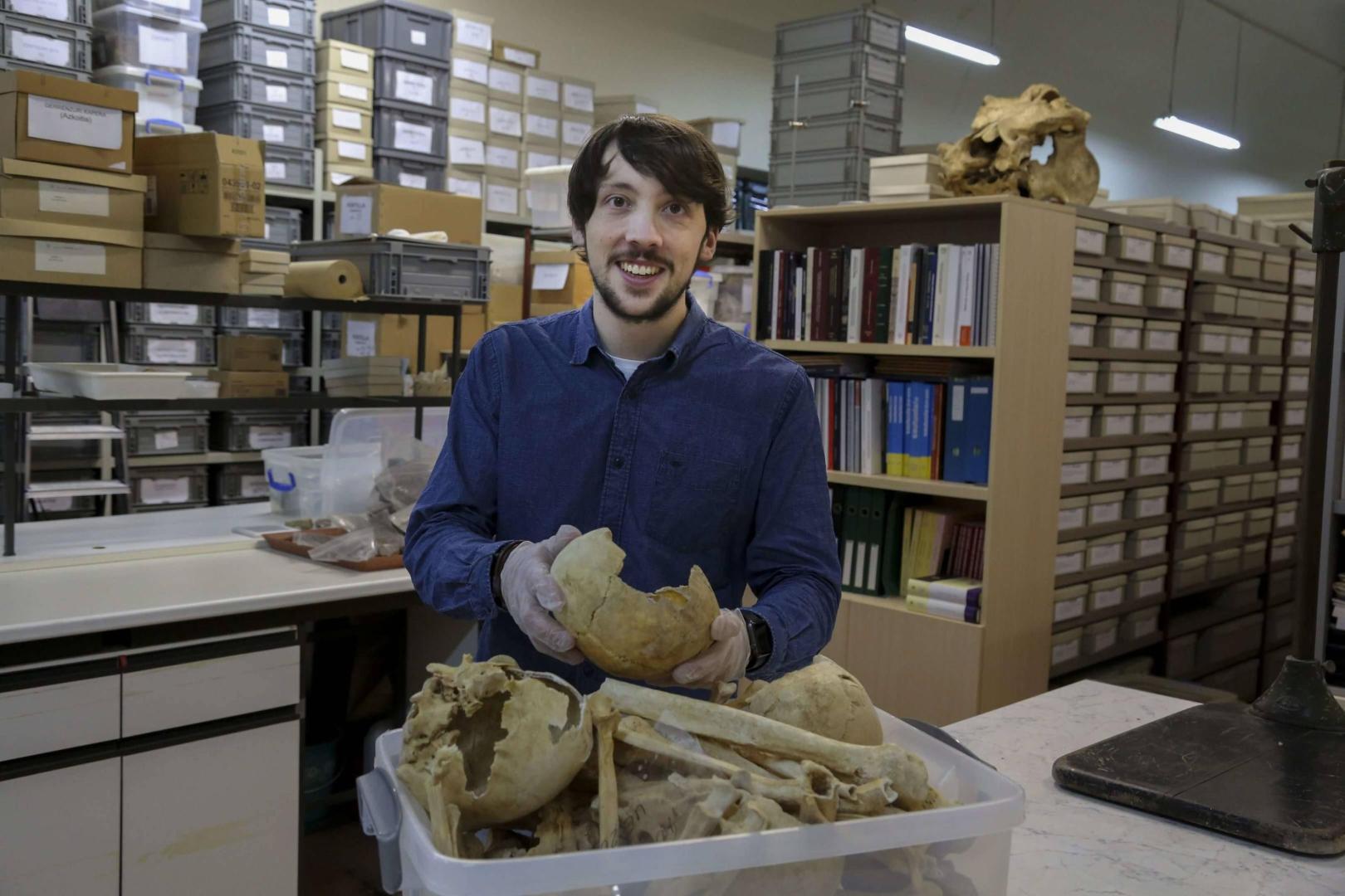 El historiador gallego Patxi Pérez Ramallo