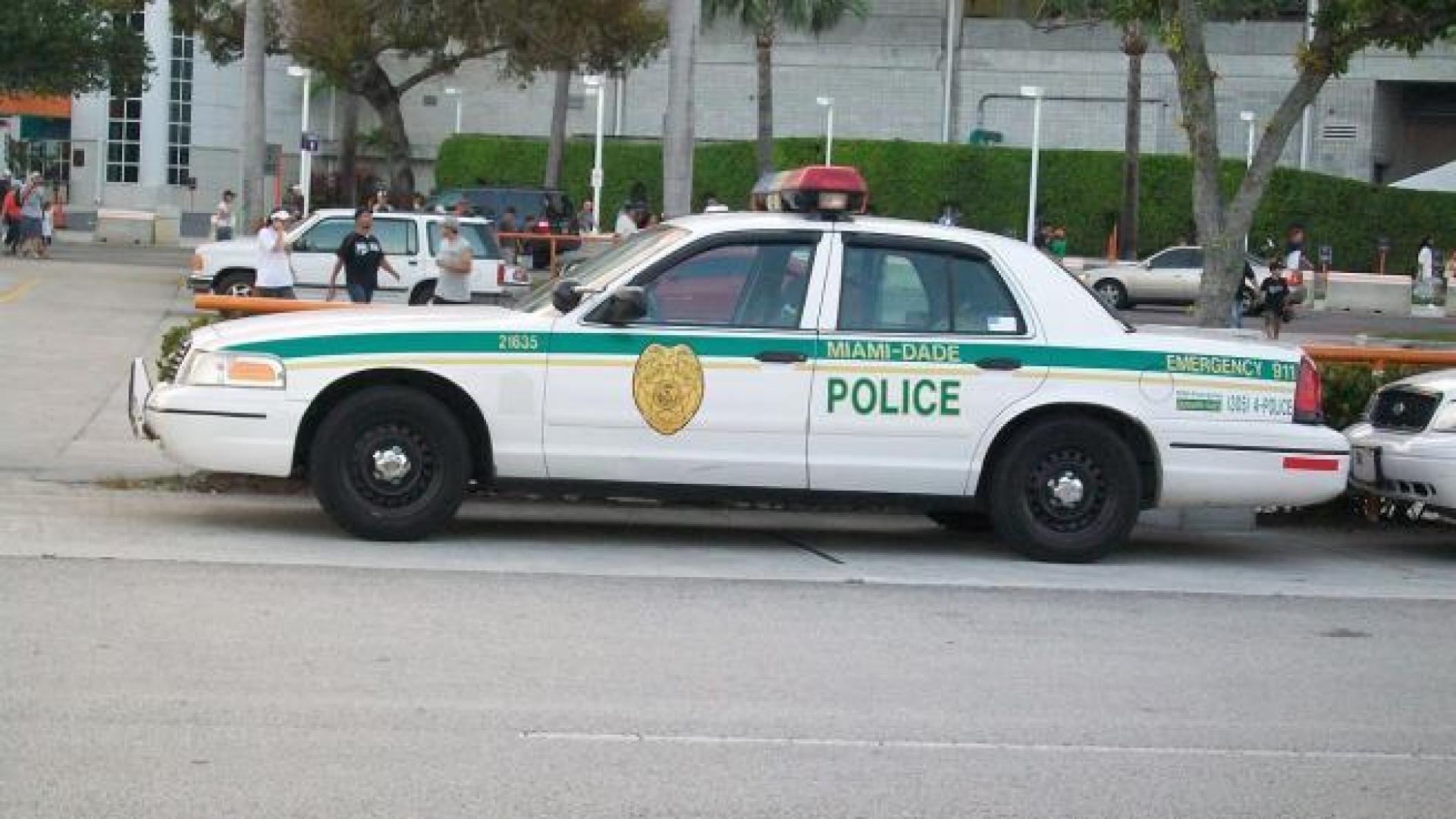Imagen de un coche del Departamento de Policía de Miami-Dade