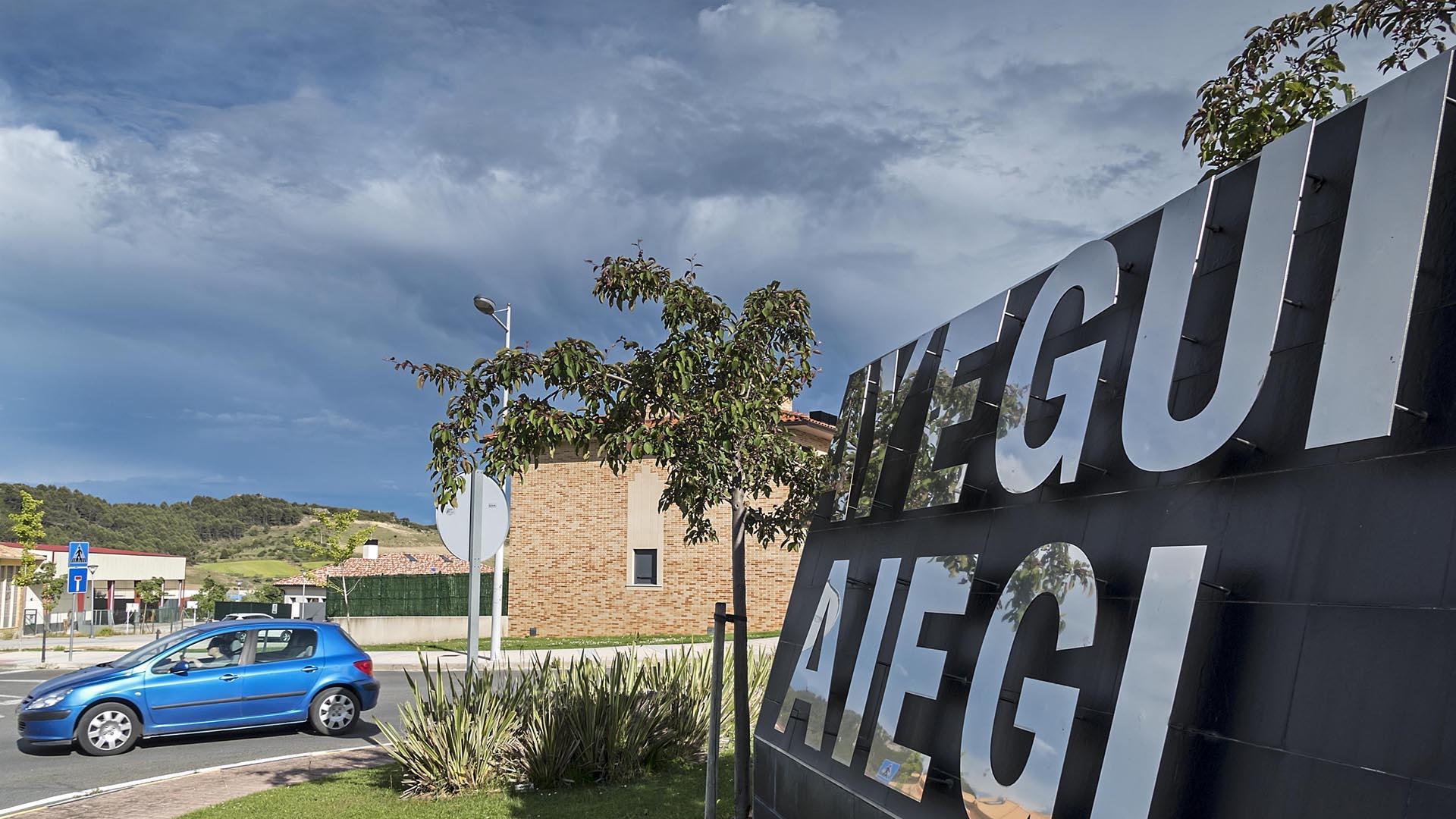Entrada a Ayegui desde Estella