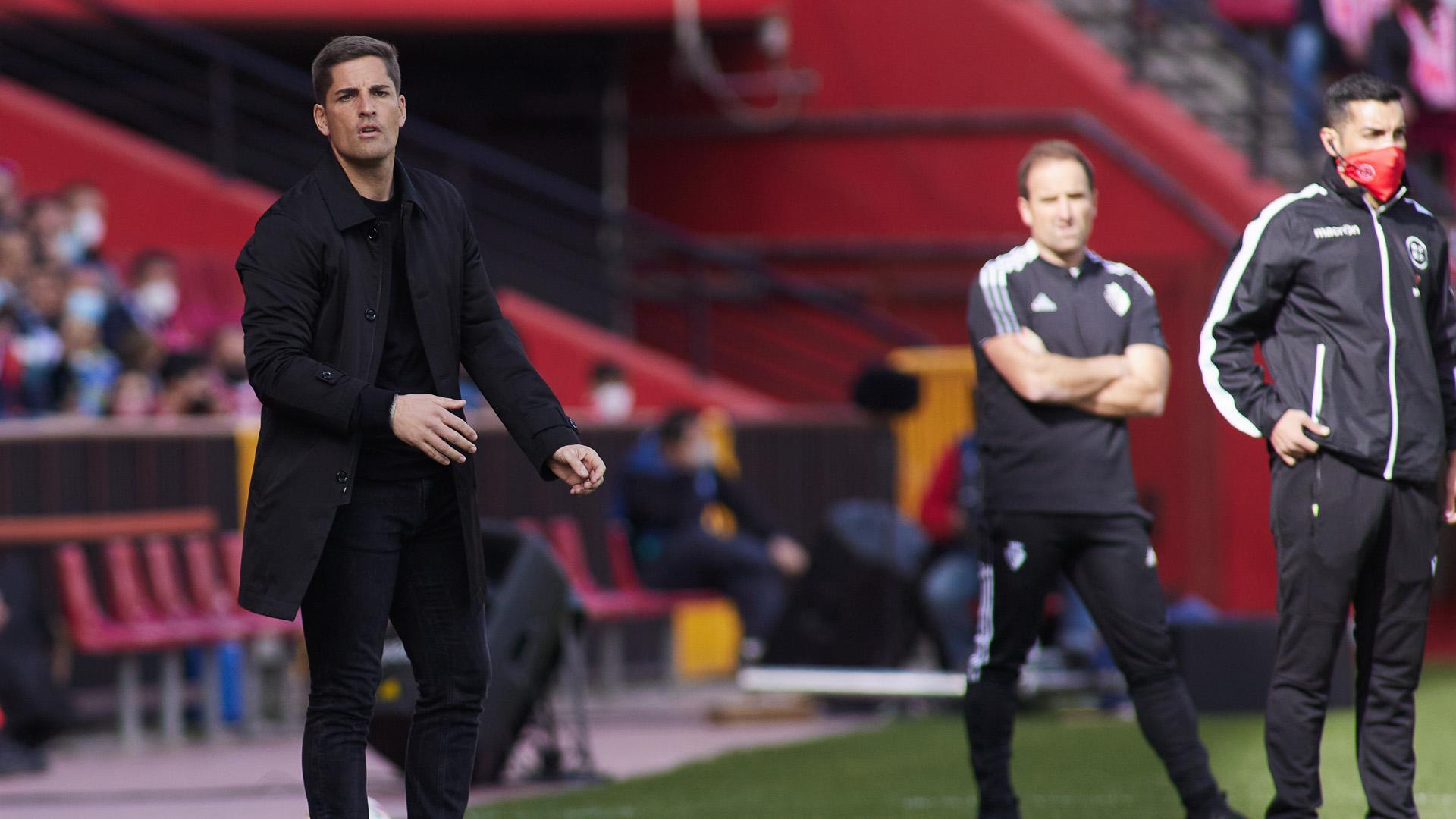 Robert Moreno, entrenador del Granada