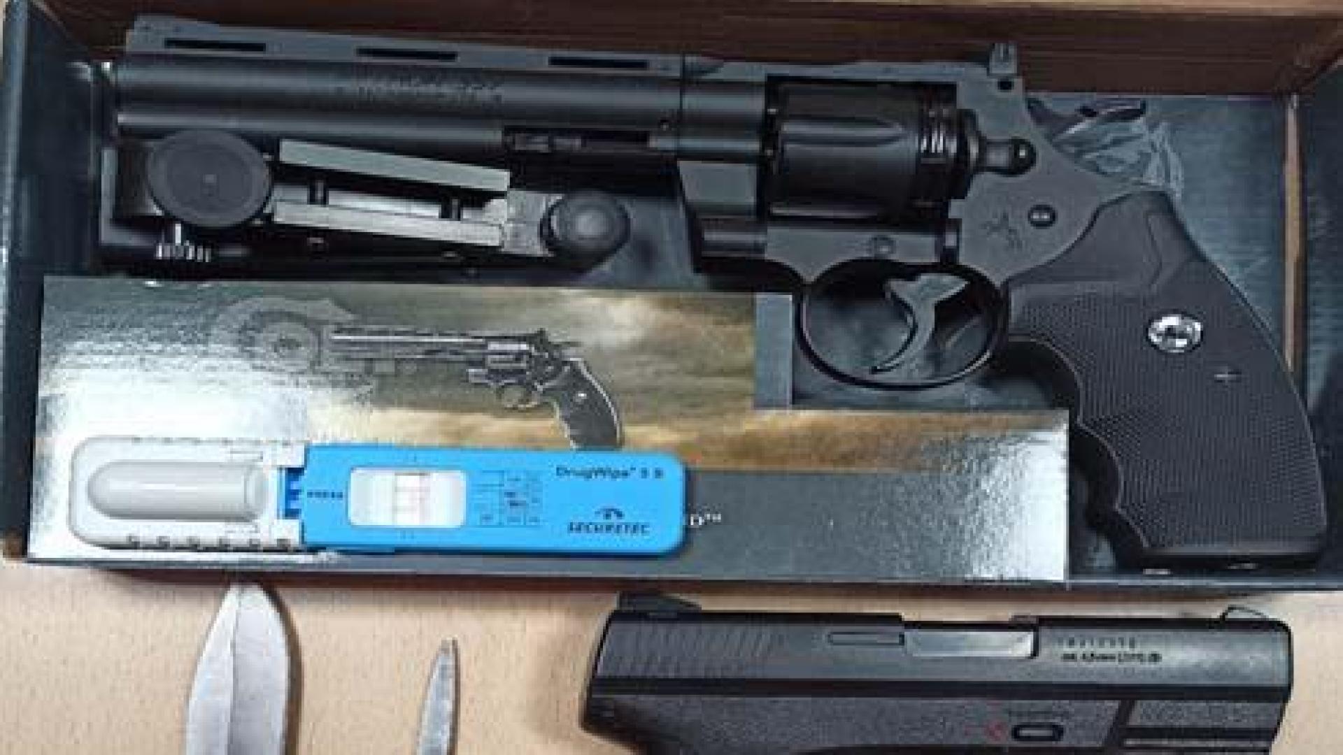 Imagen de las armas intervenidas