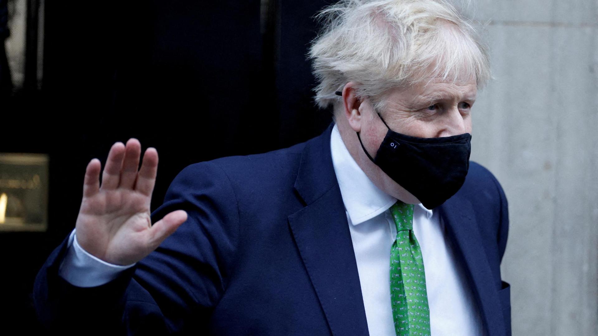 Johnson celebró su fiesta de cumpleaños pese a las restricciones
