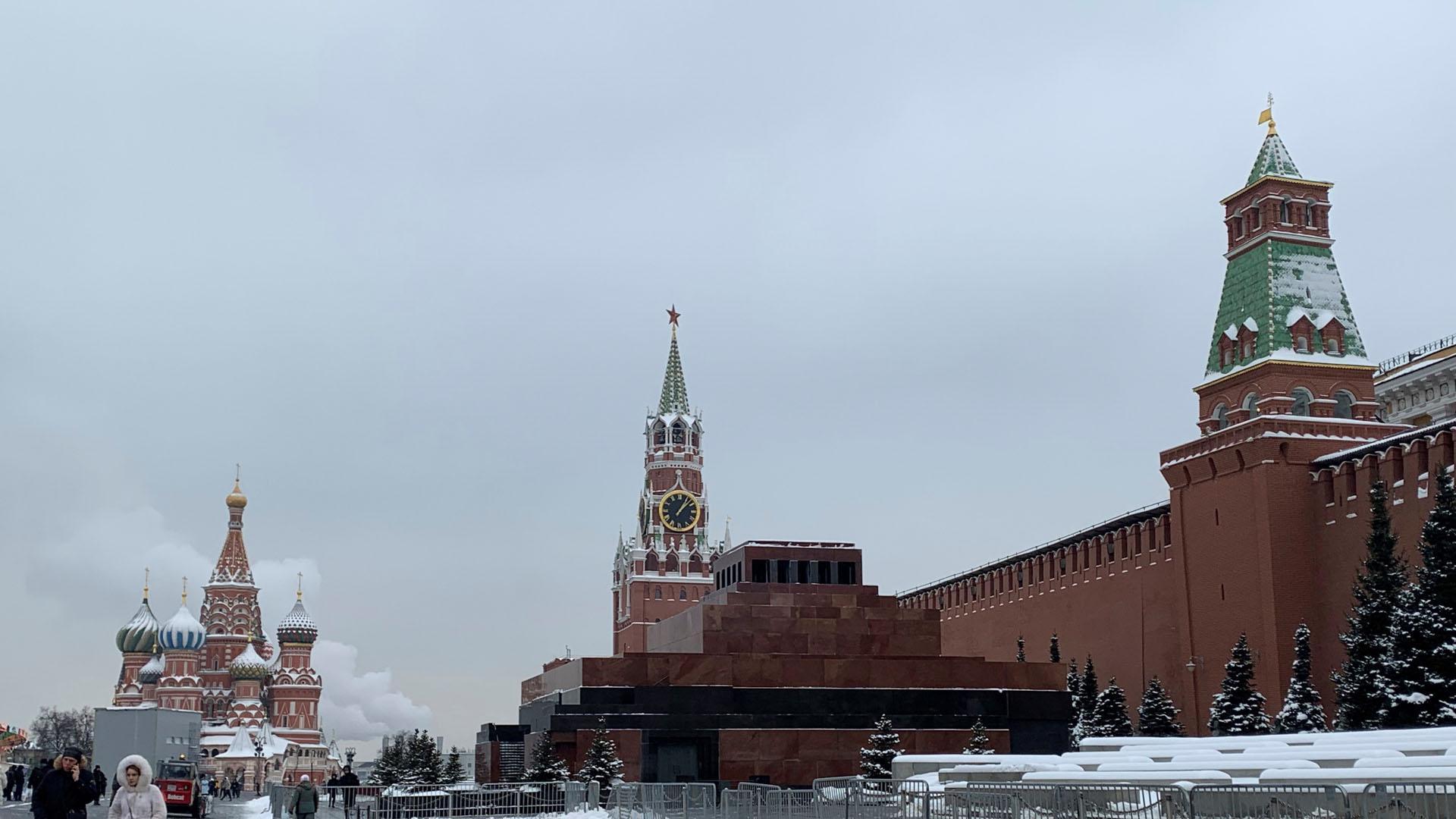 Vista exterior del Kremlin (Moscú)