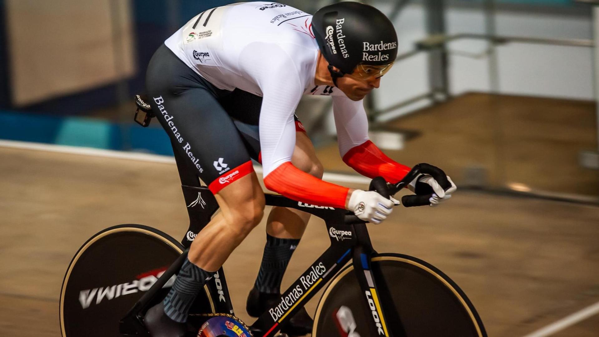 Juan Peralta, en acción durante el Trofeo Internacional Anadia