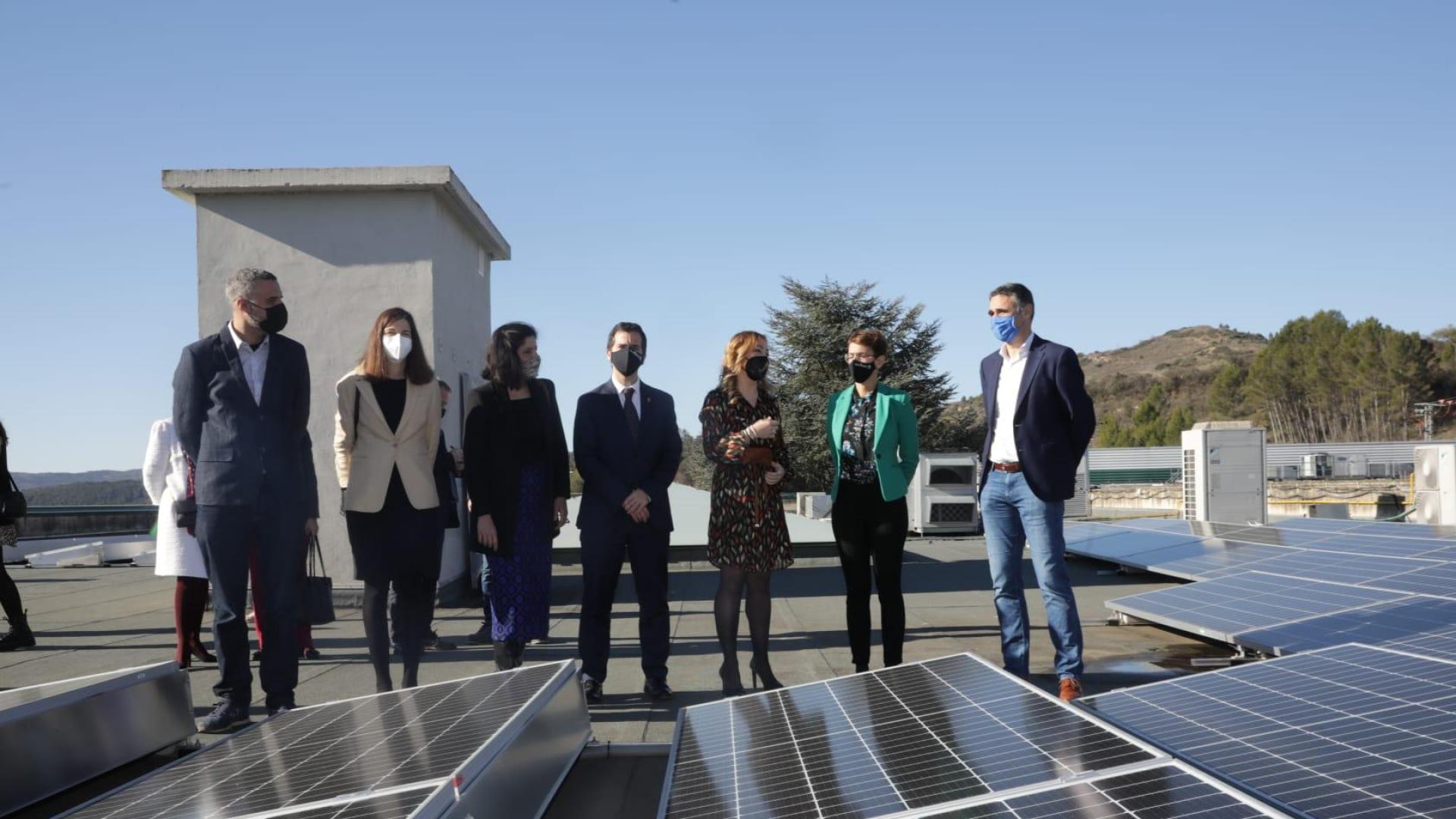 La microrred de la planta de Puente la Reina aúna la producción de energía renovable in situ