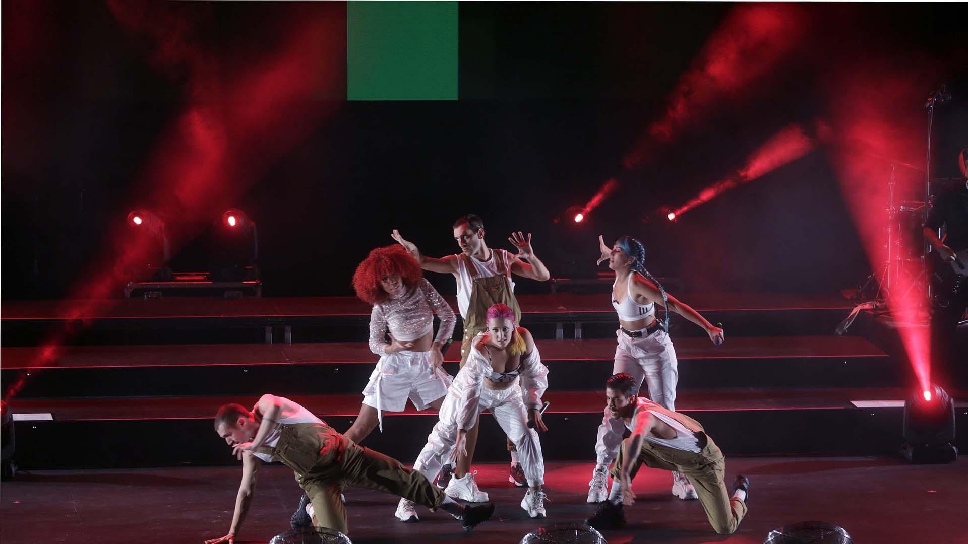 Sweet California, en un concierto en Pamplona en 2019