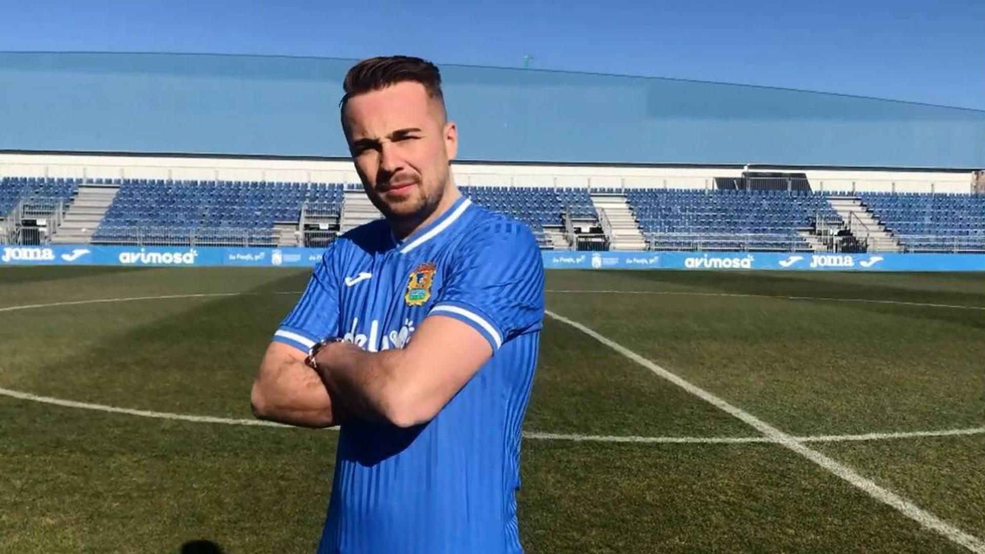 Javier Ontiveros fichó por el Fuenlabrada el pasado sábado