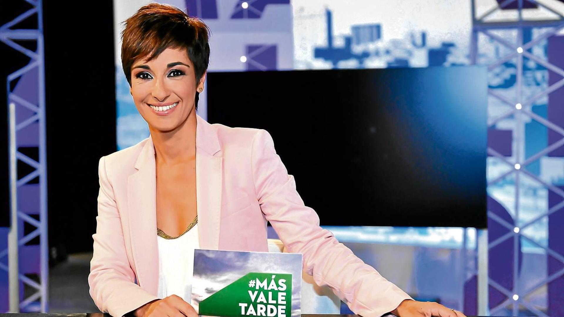 Adela González, en su etapa al frente de 'Más vale tarde', en la Sexta