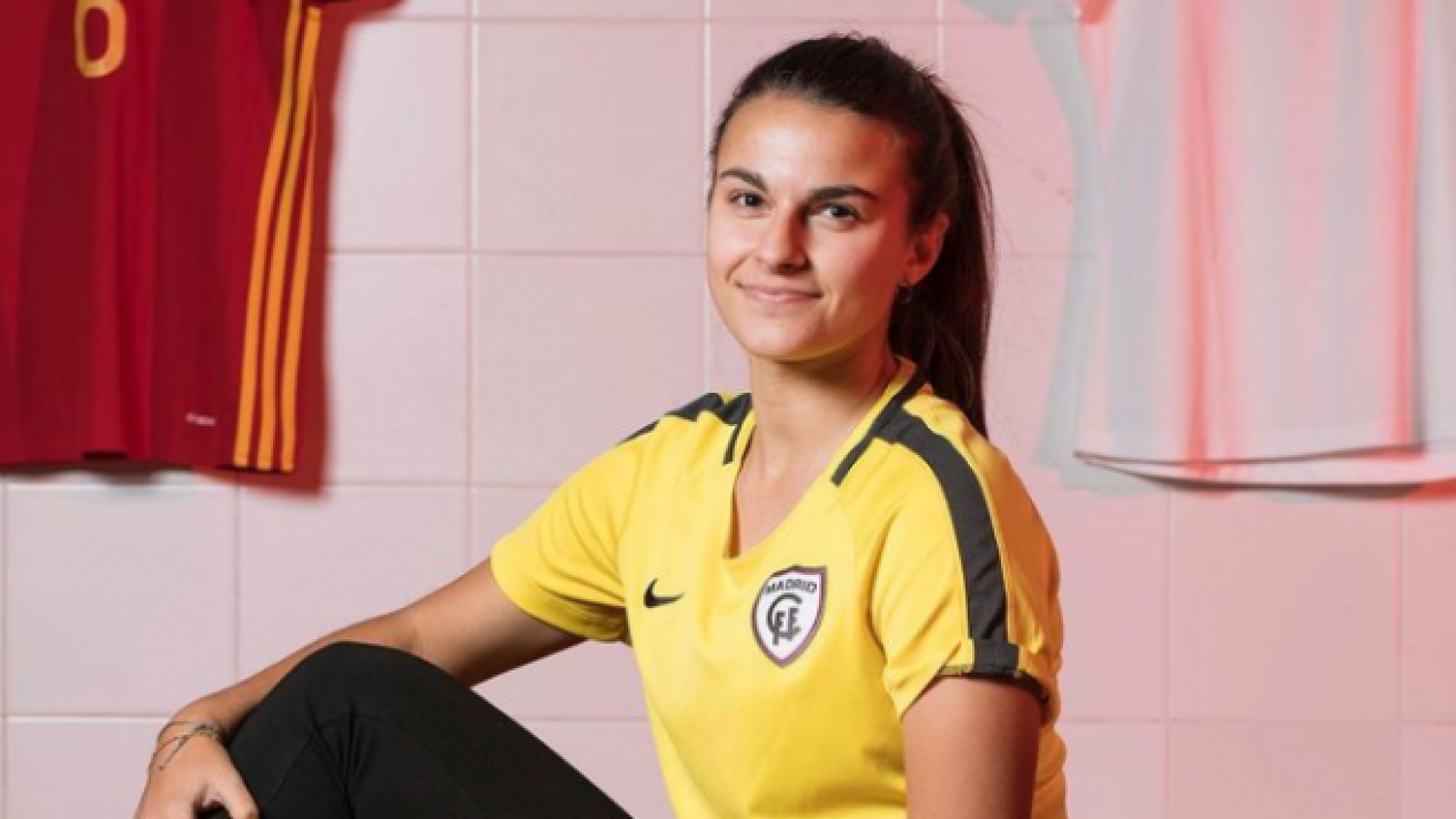 Irene López, centrocampista del Madrid CFF