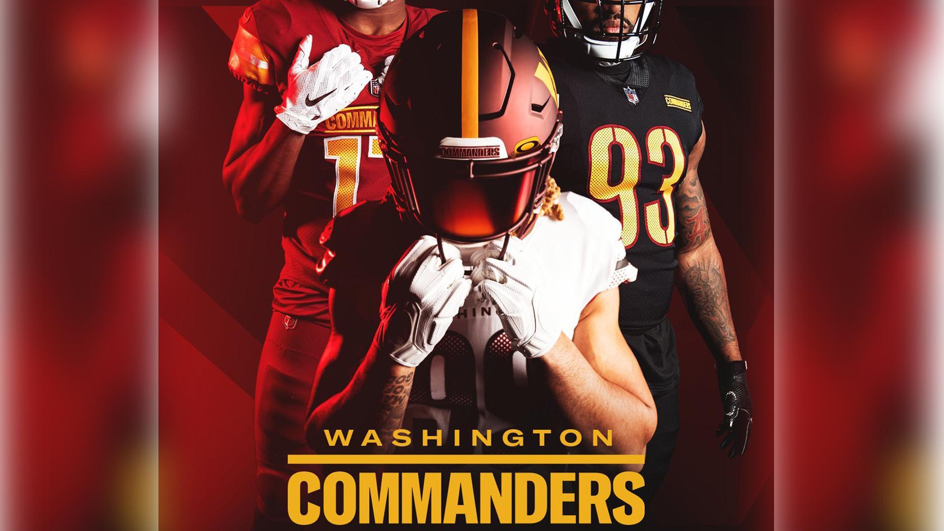 Imagen promocional de los Commanders de Washington