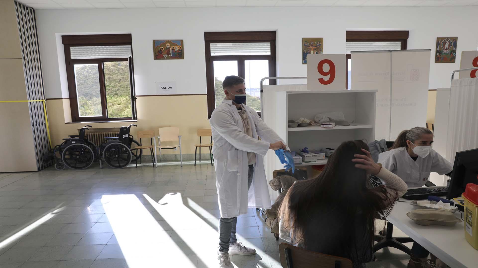 Campaña de vacunación de covid en Navarra
