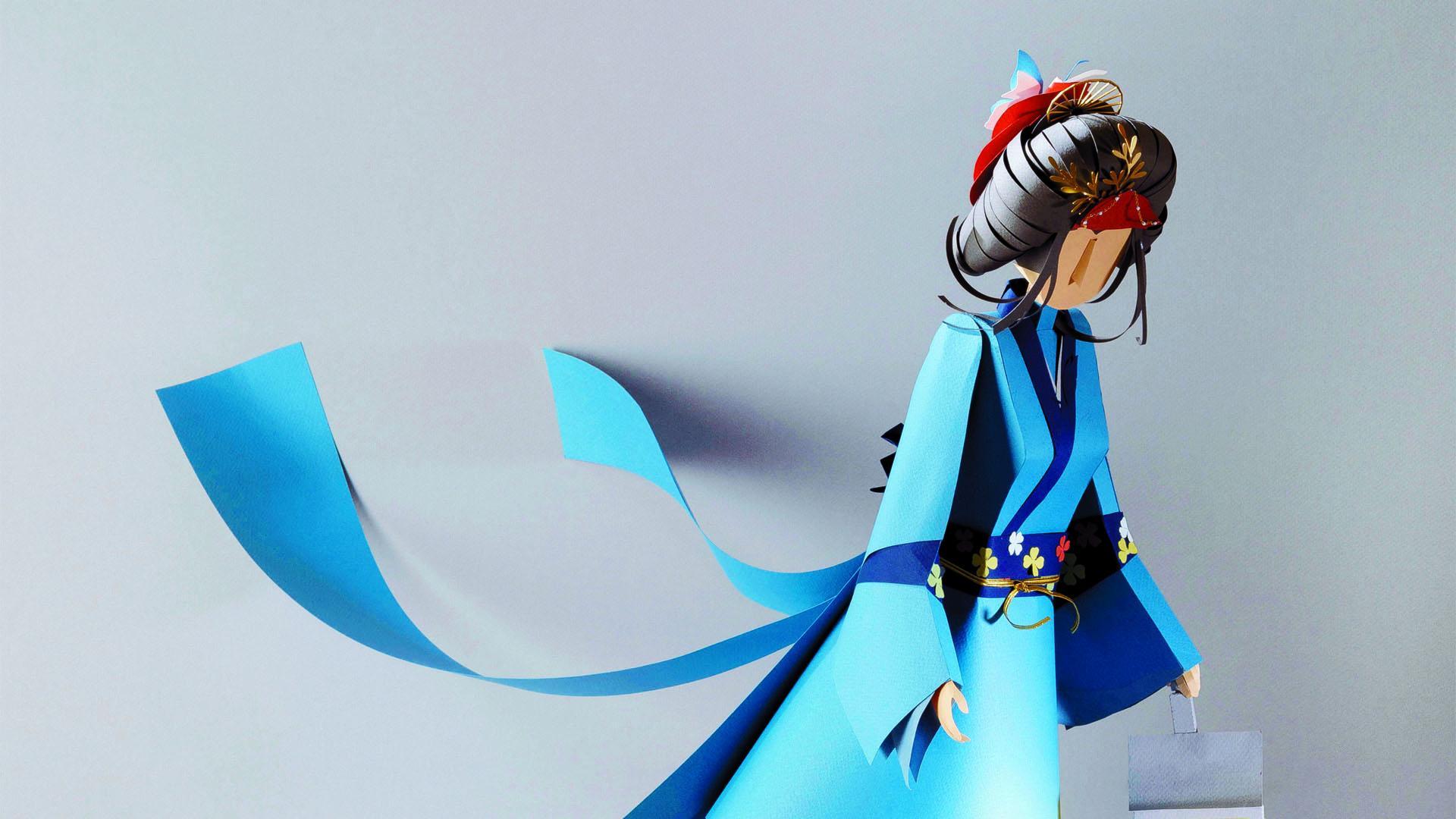 La figura de Madame Butterfly, de la ópera de Puccini del mismo nombre, creada por Mila García