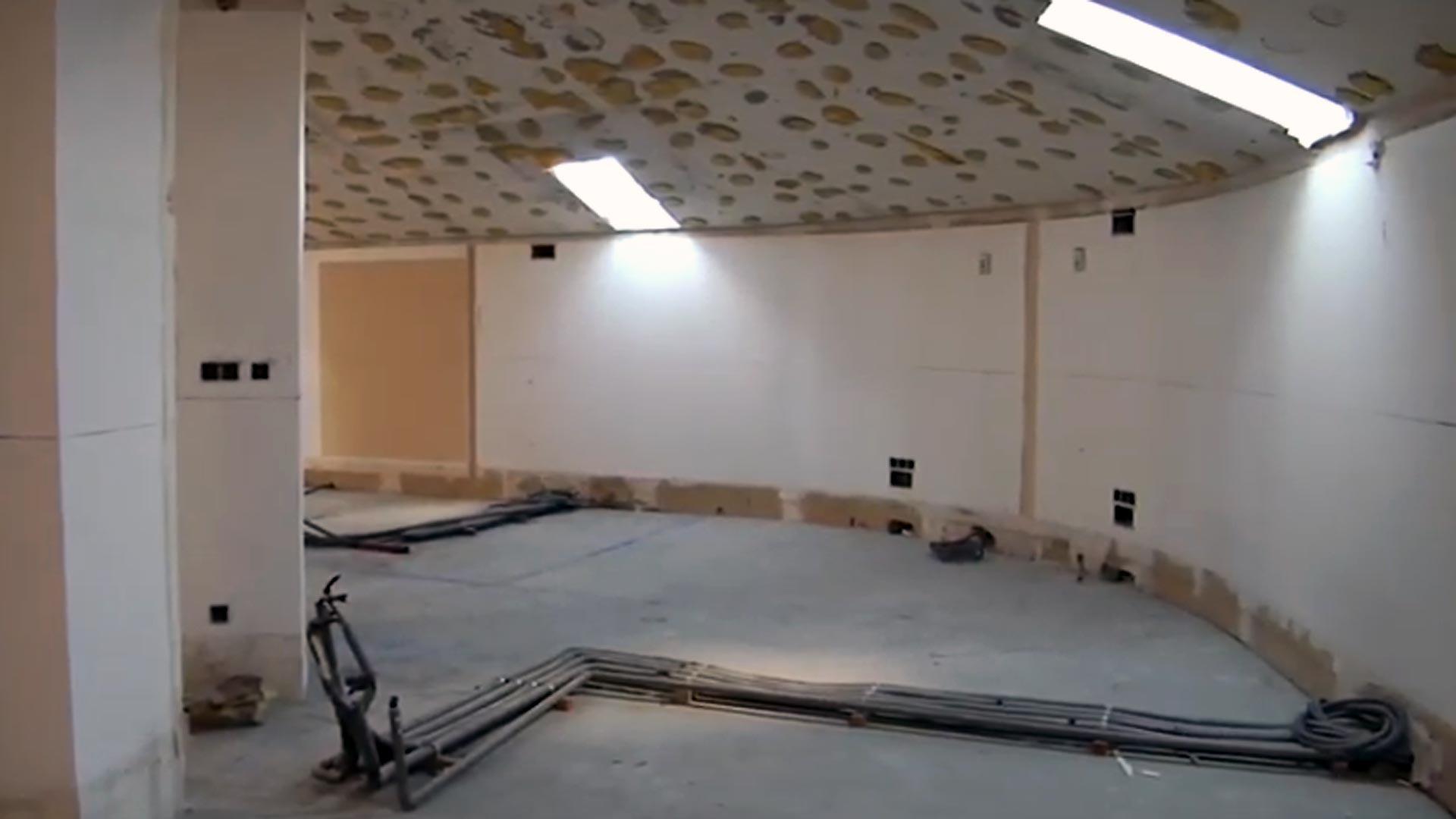 Las obras en el Palacio de Navarra han sacado a la luz elementos originales del edificio como la estructura de la cubierta. Financiadas con Fondos Europeos, pretenden convertir la sede principal del Gobierno "en un espacio eficiente y sostenible que reduzca en un tercio su consumo energético".