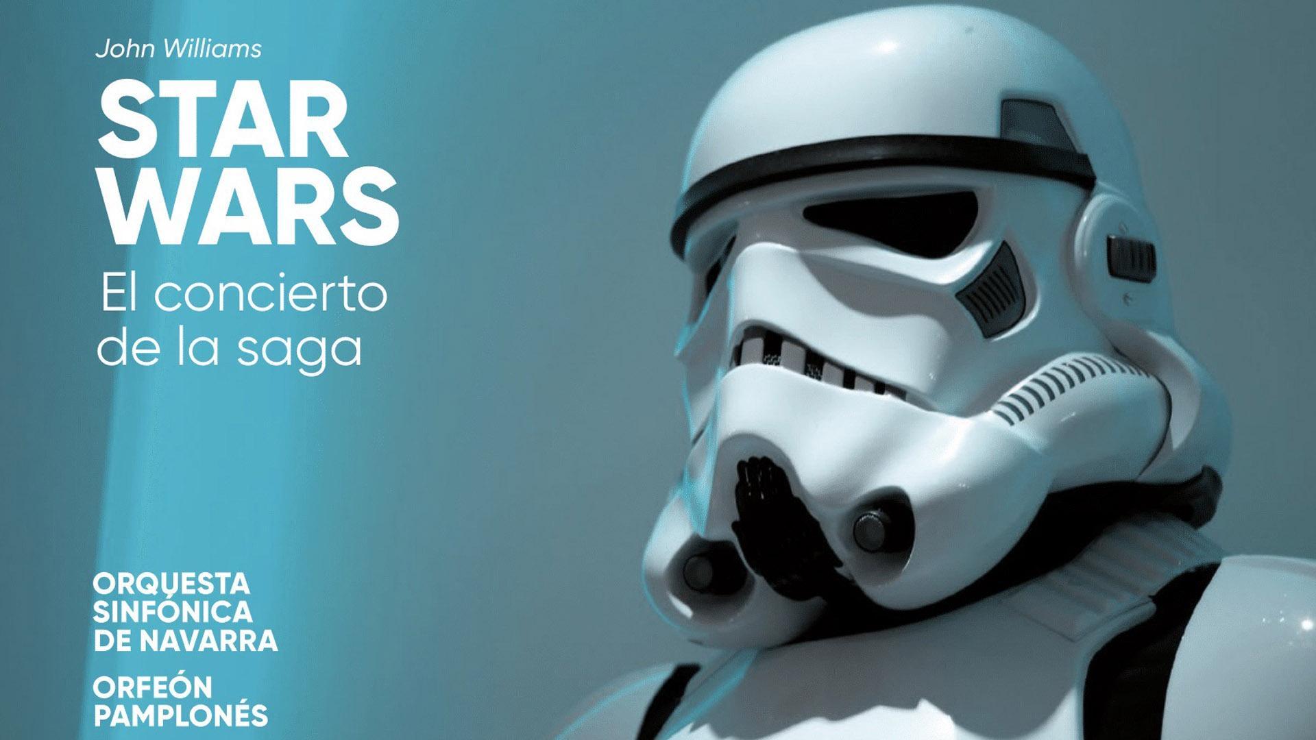 Star Wars: el concierto de la saga se celebrará el próximo viernes 11 de marzo en Baluarte