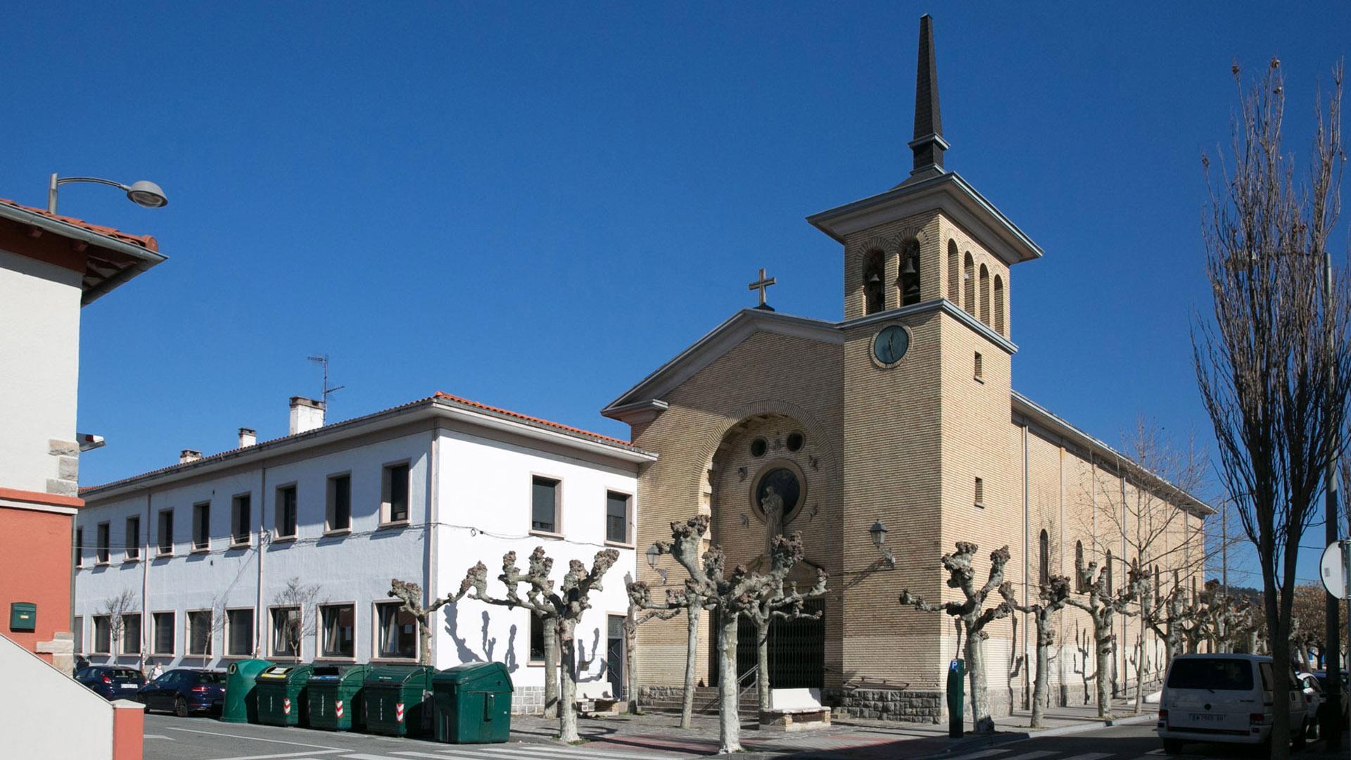 Exterior del Centro Comunitario de Txantrea