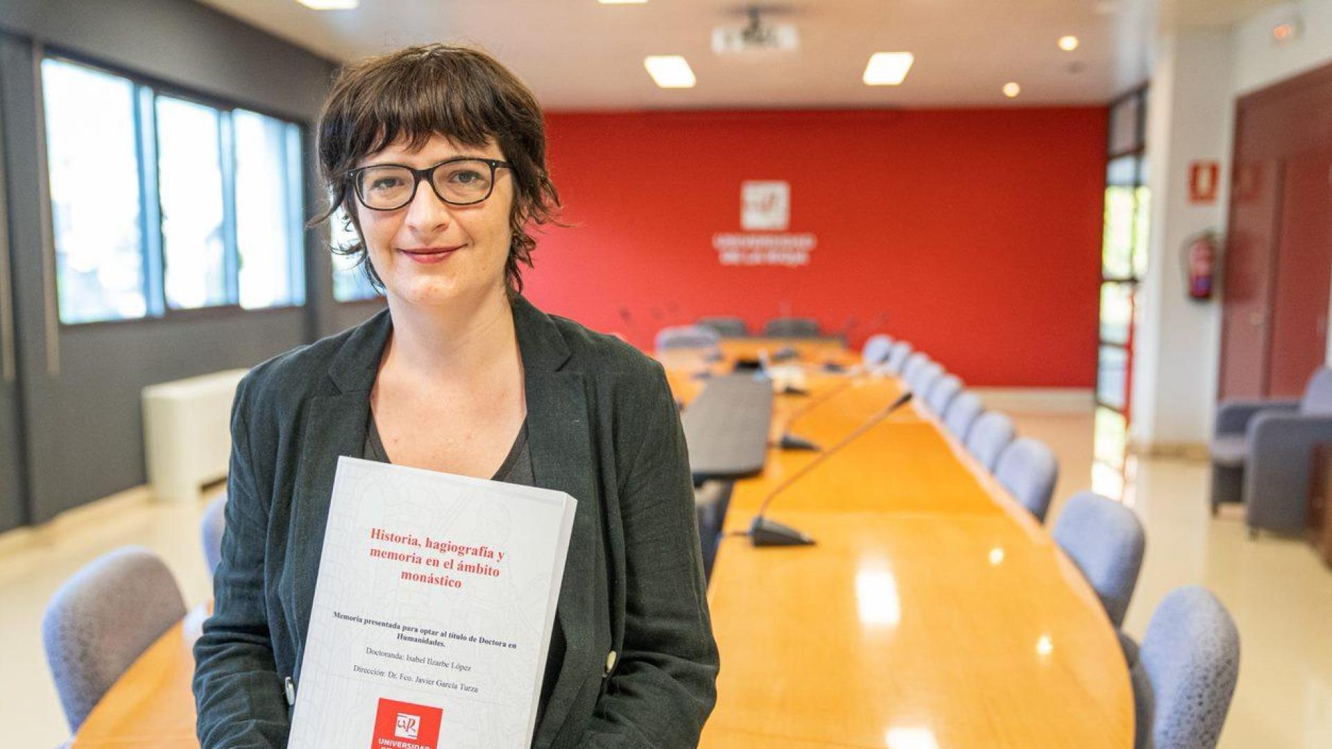 La investigadora navarra Isabel Ilzarbe López