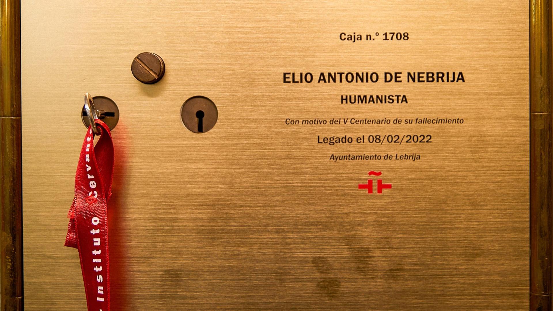 El Instituto Cervantes celebra un homenaje a Antonio de Nebrija