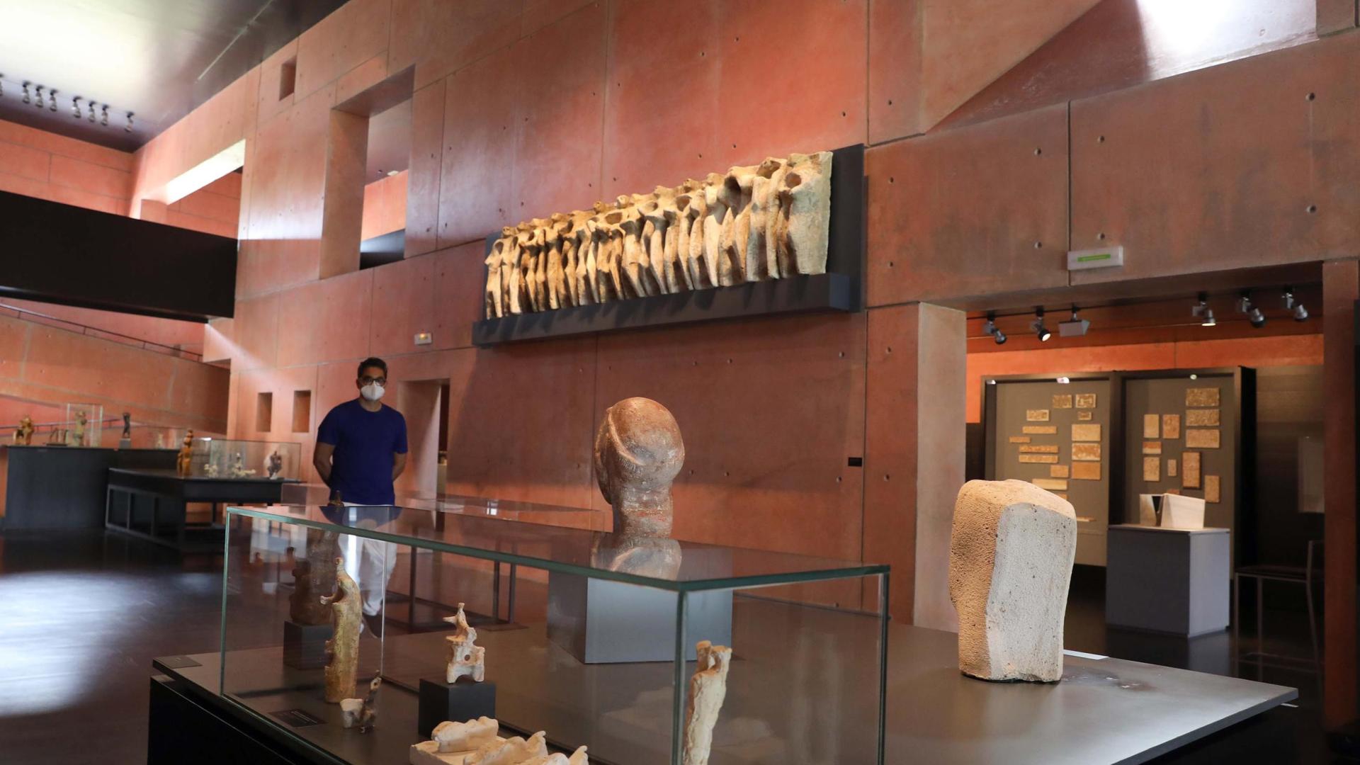 Interior del Museo Oteiza en Alzuza.