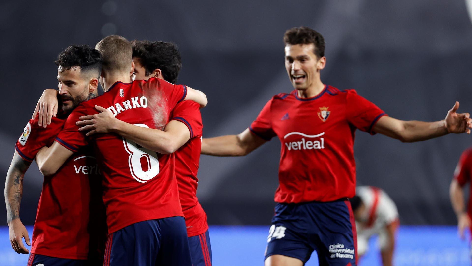 Fotos del partido Rayo Vallecano-Osasuna.