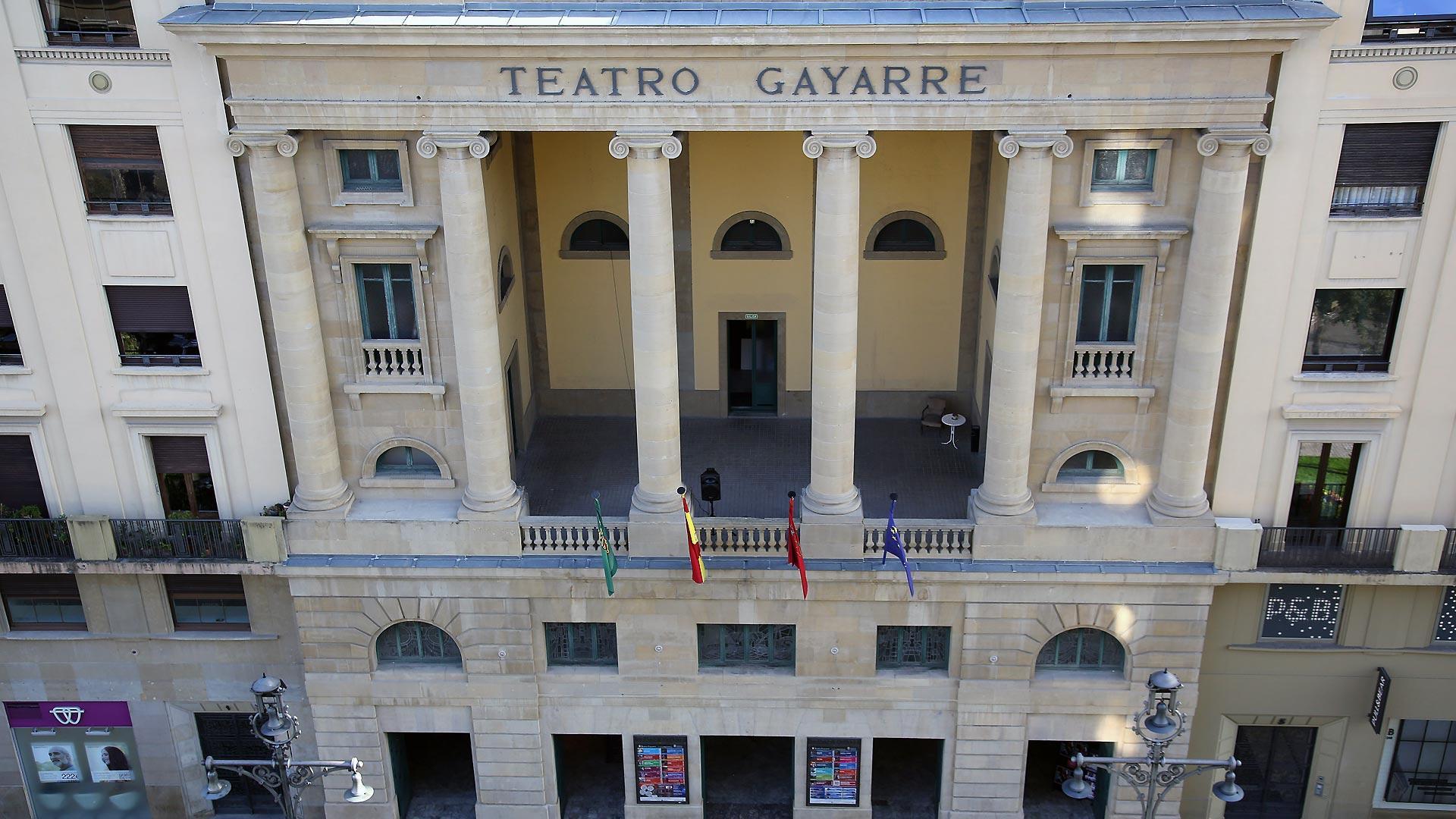 Fachada del Teatro Gayarre