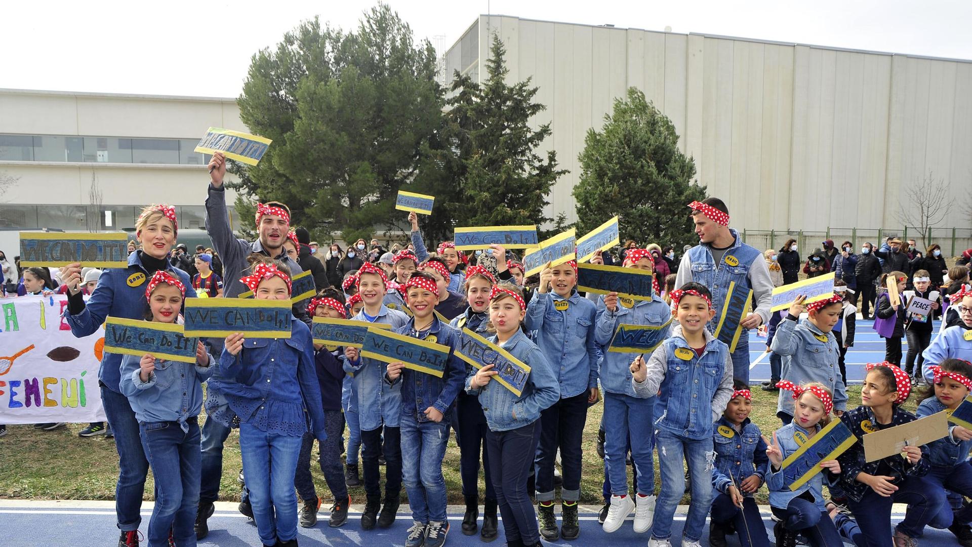 En el colegio Marqués de la Real Defensa reivindicaron el papel de la mujer