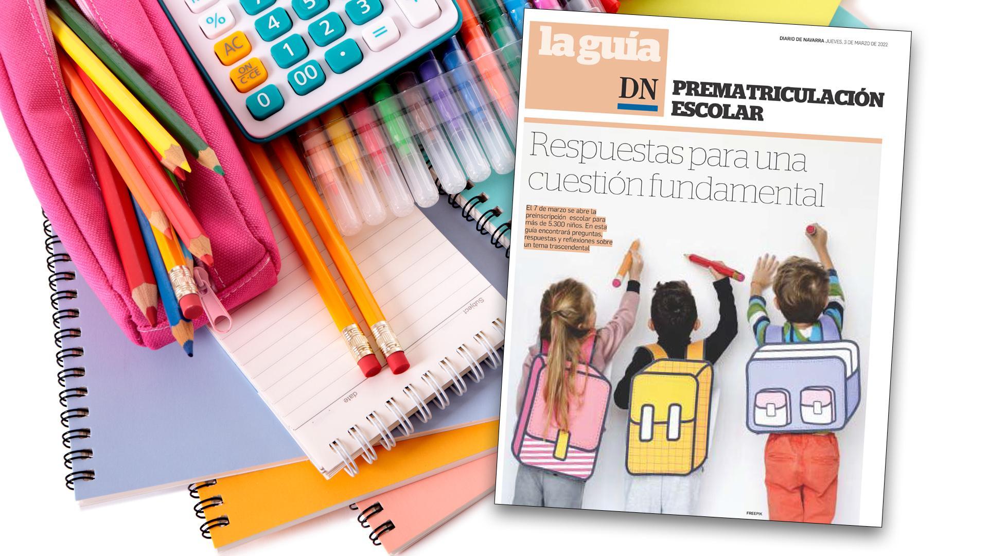 Este jueves, con Diario de Navarra, la guía para elegir colegio